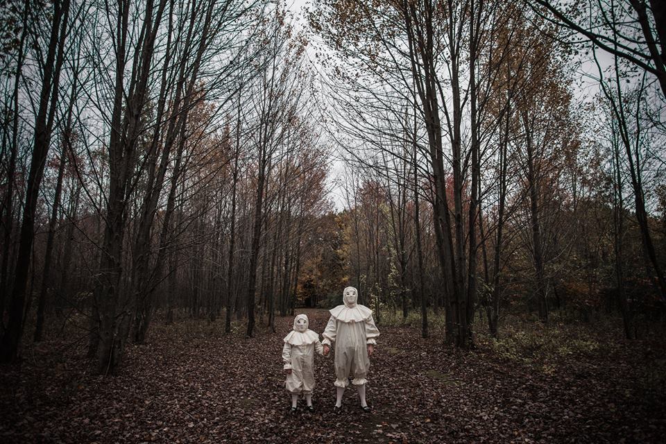 The Peculiar Twins from Miss Peregrine's Home for Peculiar