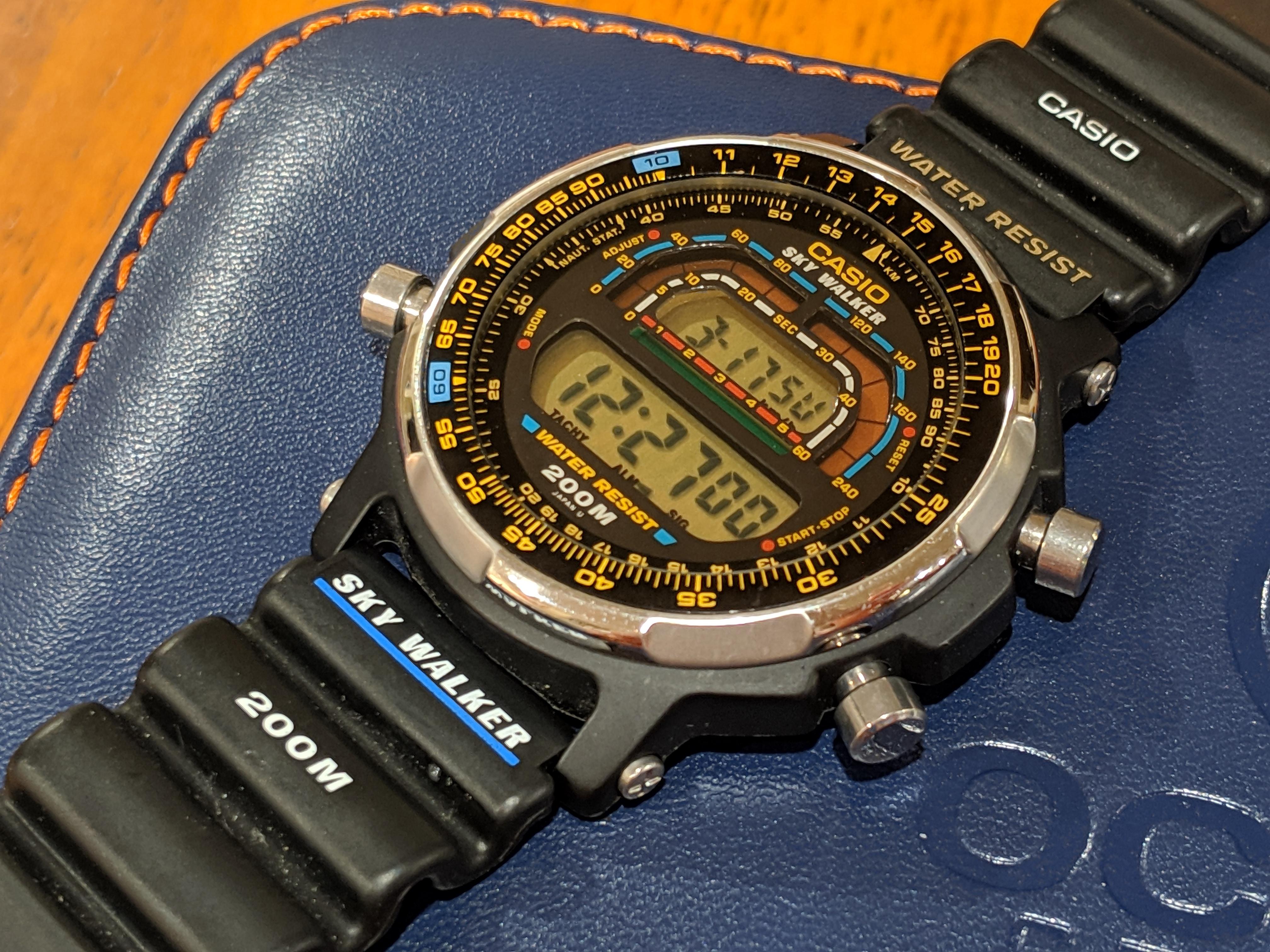 [Casio] Found a NOS Casio Skywalker on ebay and couldn't be happier