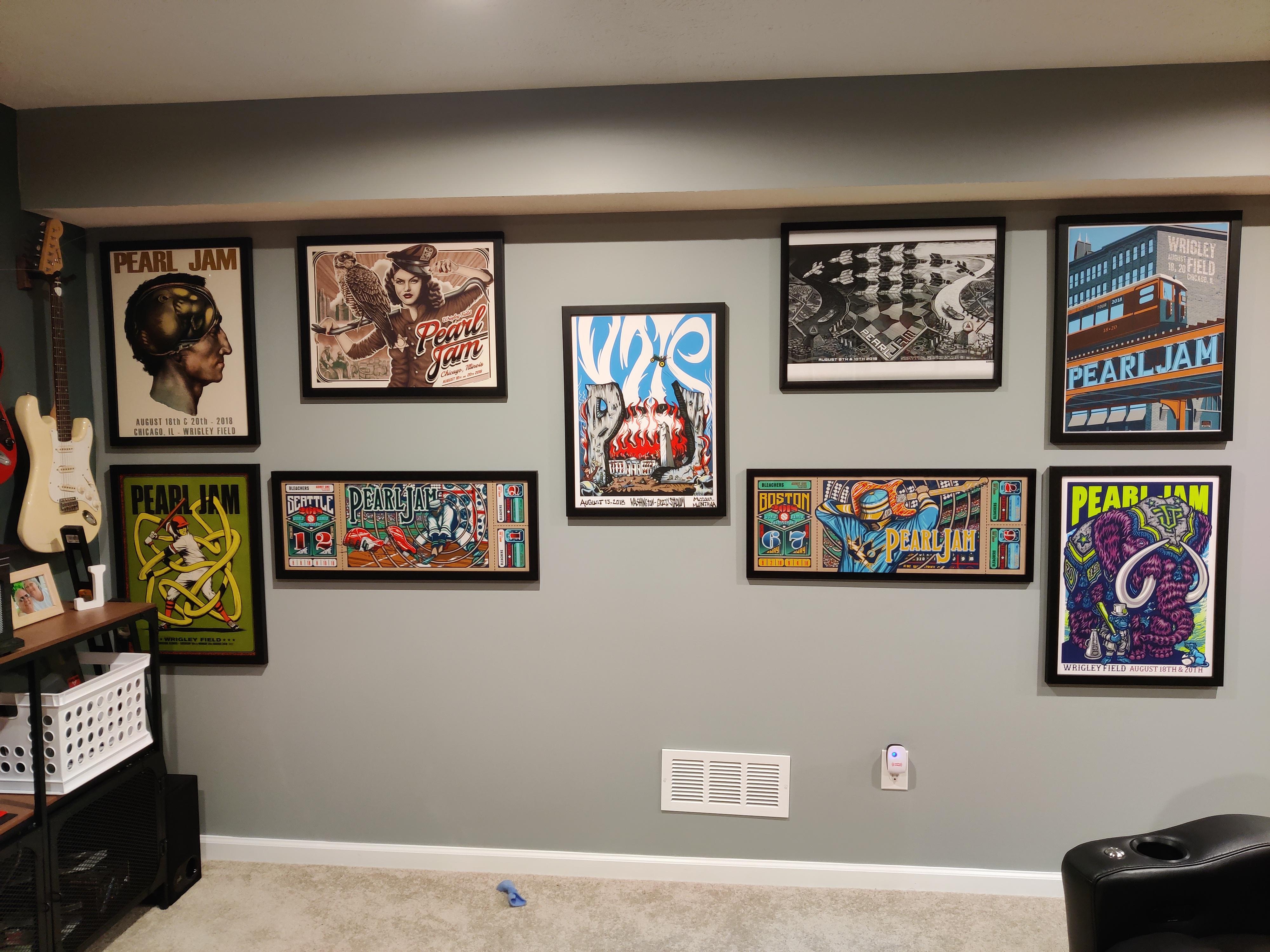 The Summer of 2018 love just got done hanging the odd sized posters