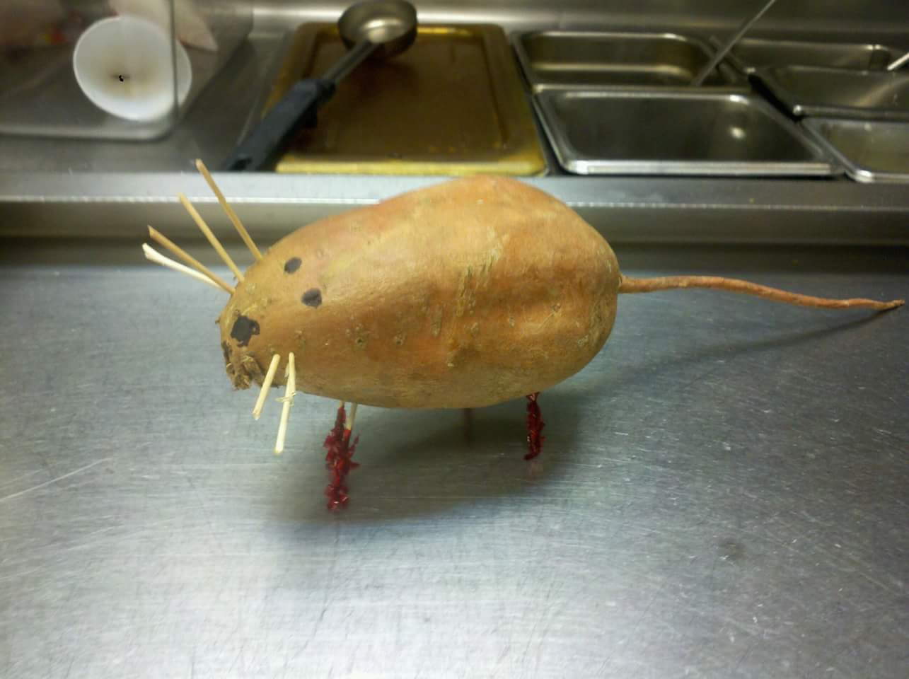 Sweet potato rat r/shittyfoodporn