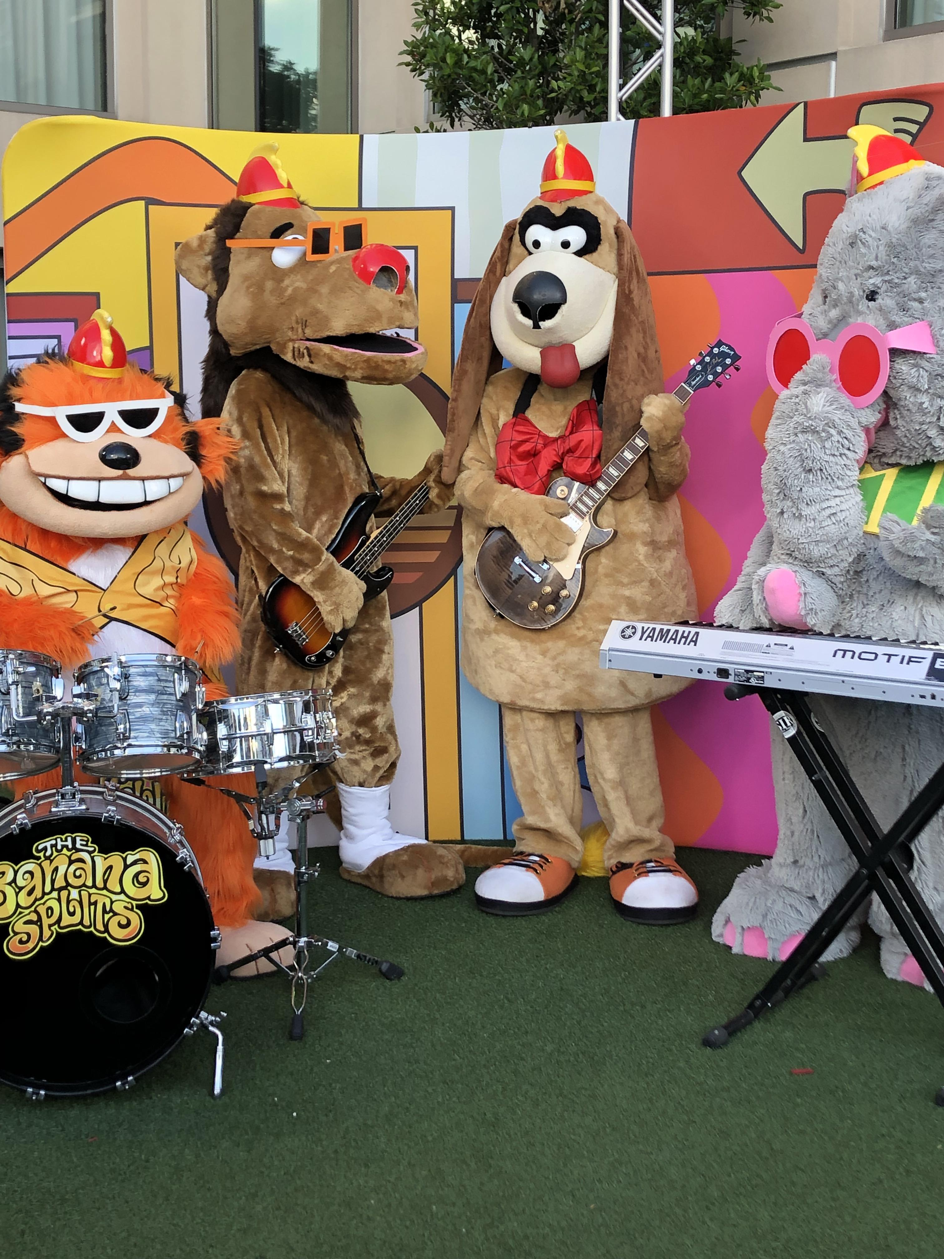 Went to the WBTV party where they had a special musical guest comiccon
