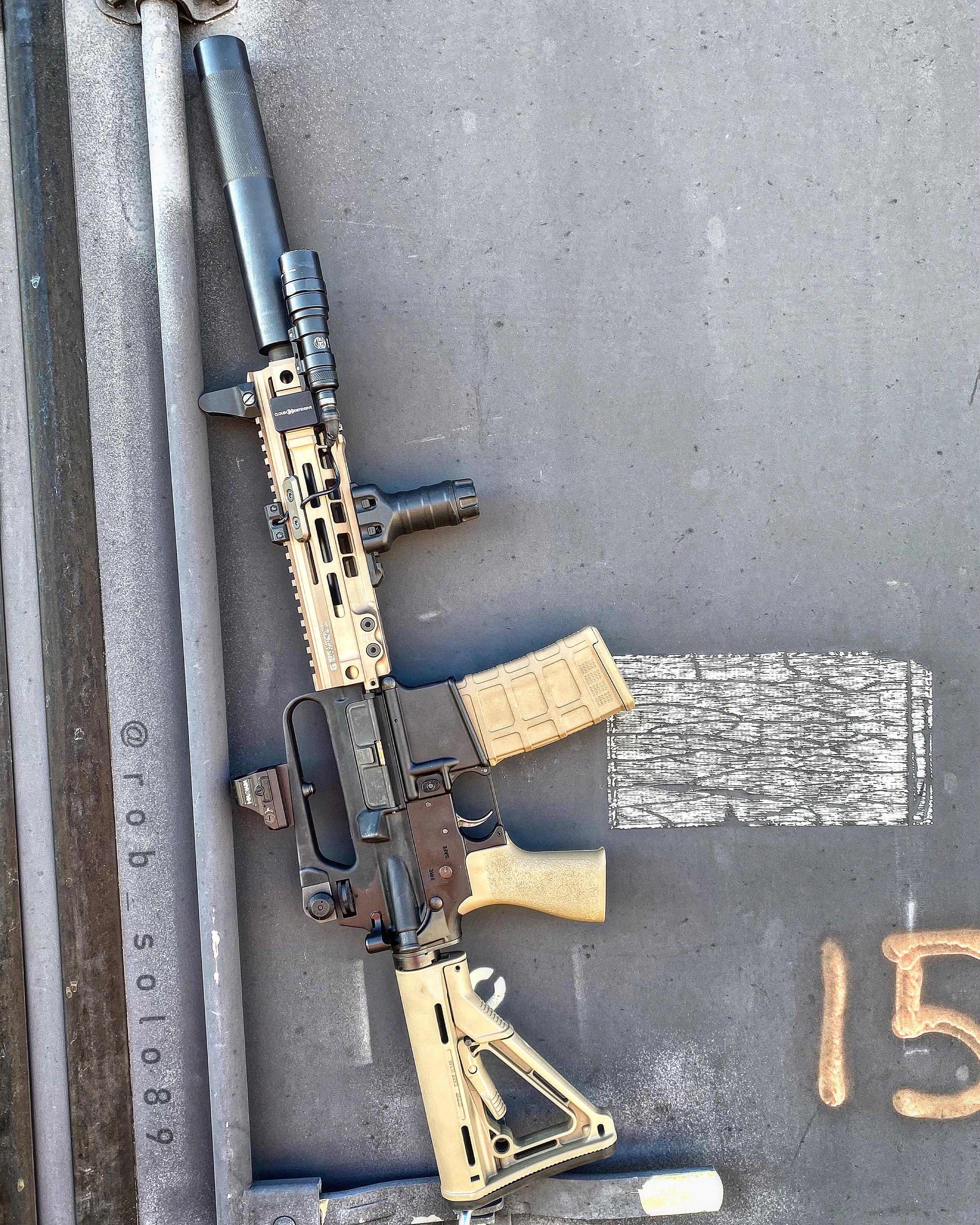 My take on a modern Gordon Carbine. 12.5” BA barrel custom profiled for