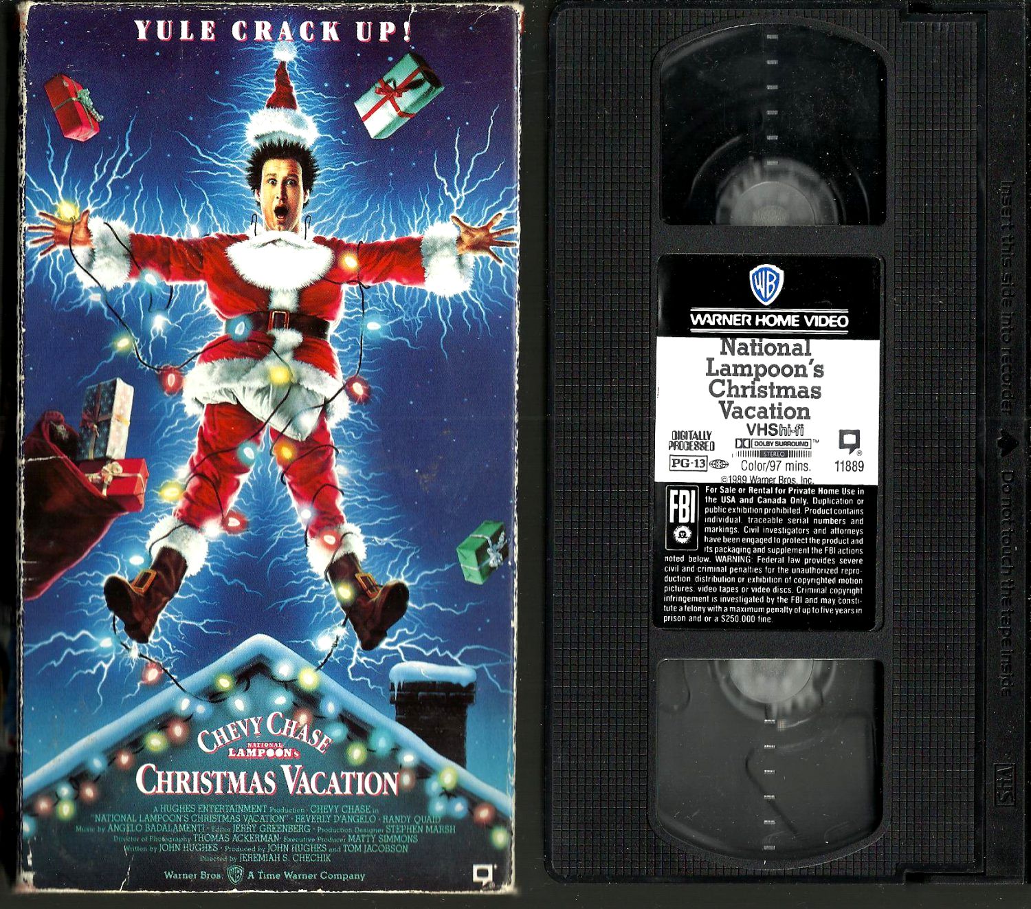 National Lampoons Christmas Vacation (VHS 1989) r/80s