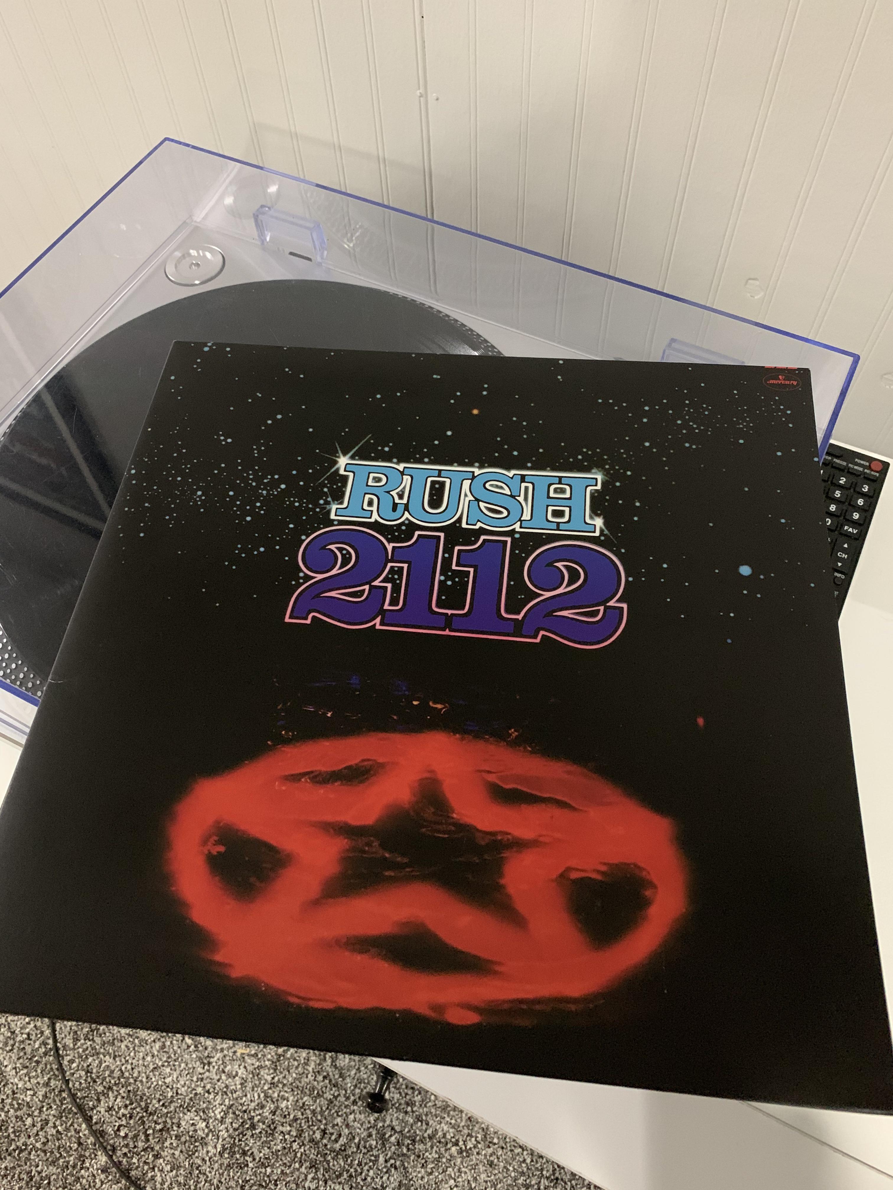 Bought my first RUSH record at Walmart during last semester. Almost