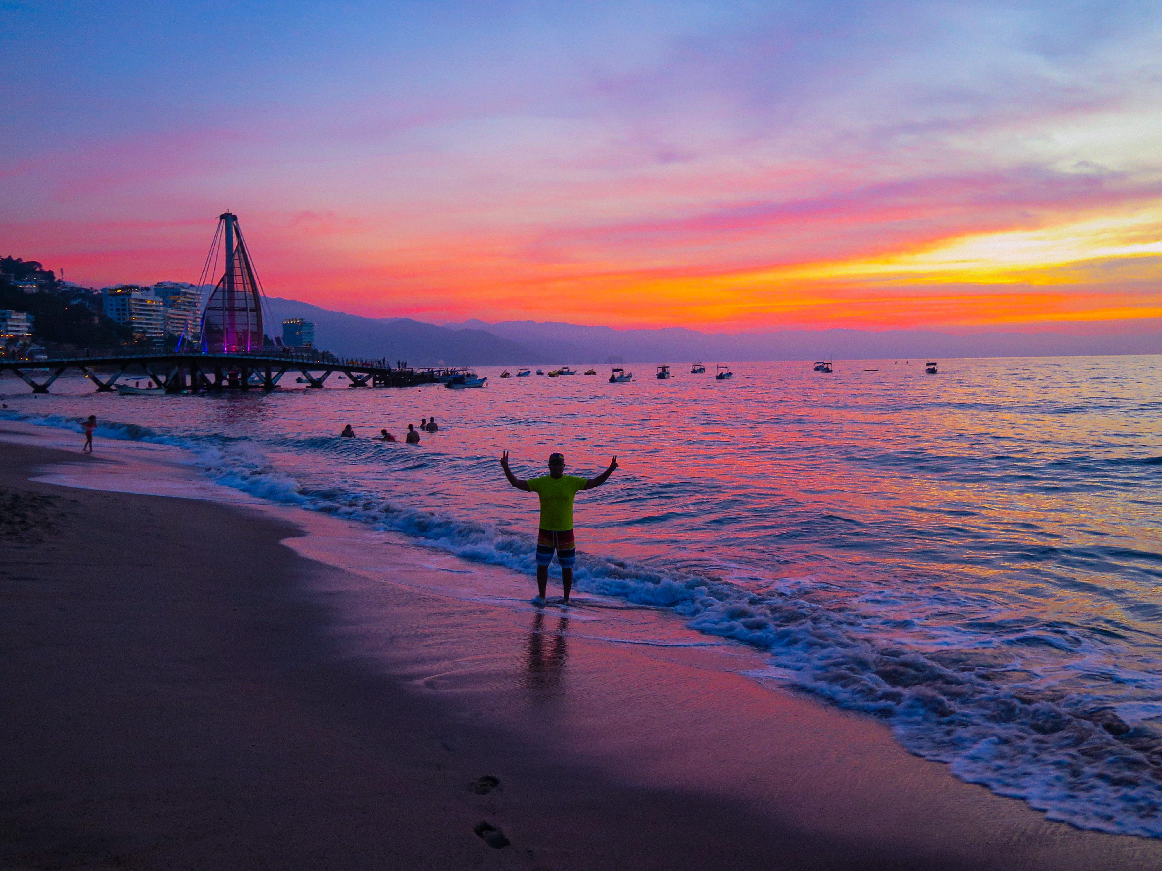 New Year Eve sunset in Puerto Vallarta, Jalisco, Mexico. r/mexico
