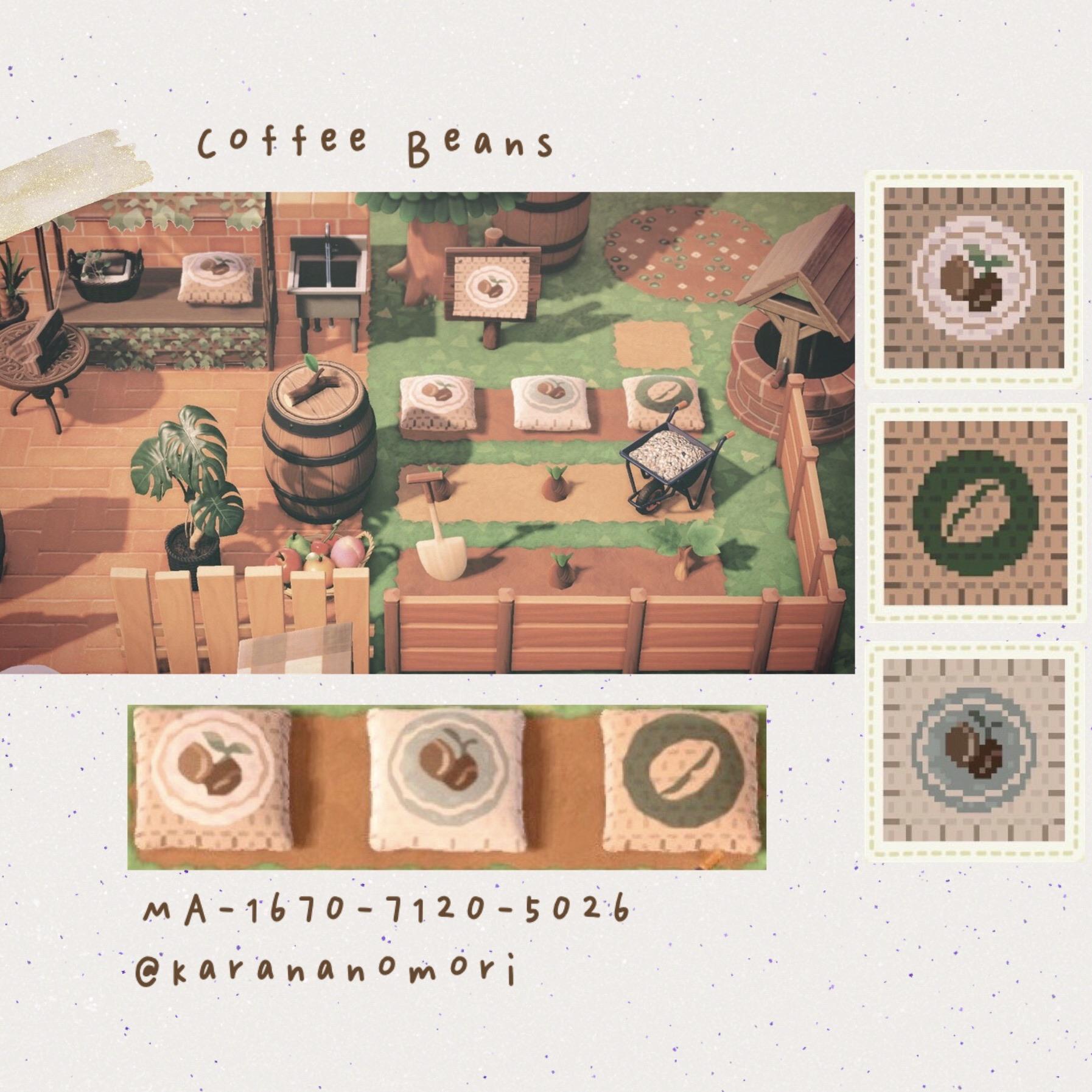 Made some coffee bean bag designs for my coffeeaddict partner! Couldn