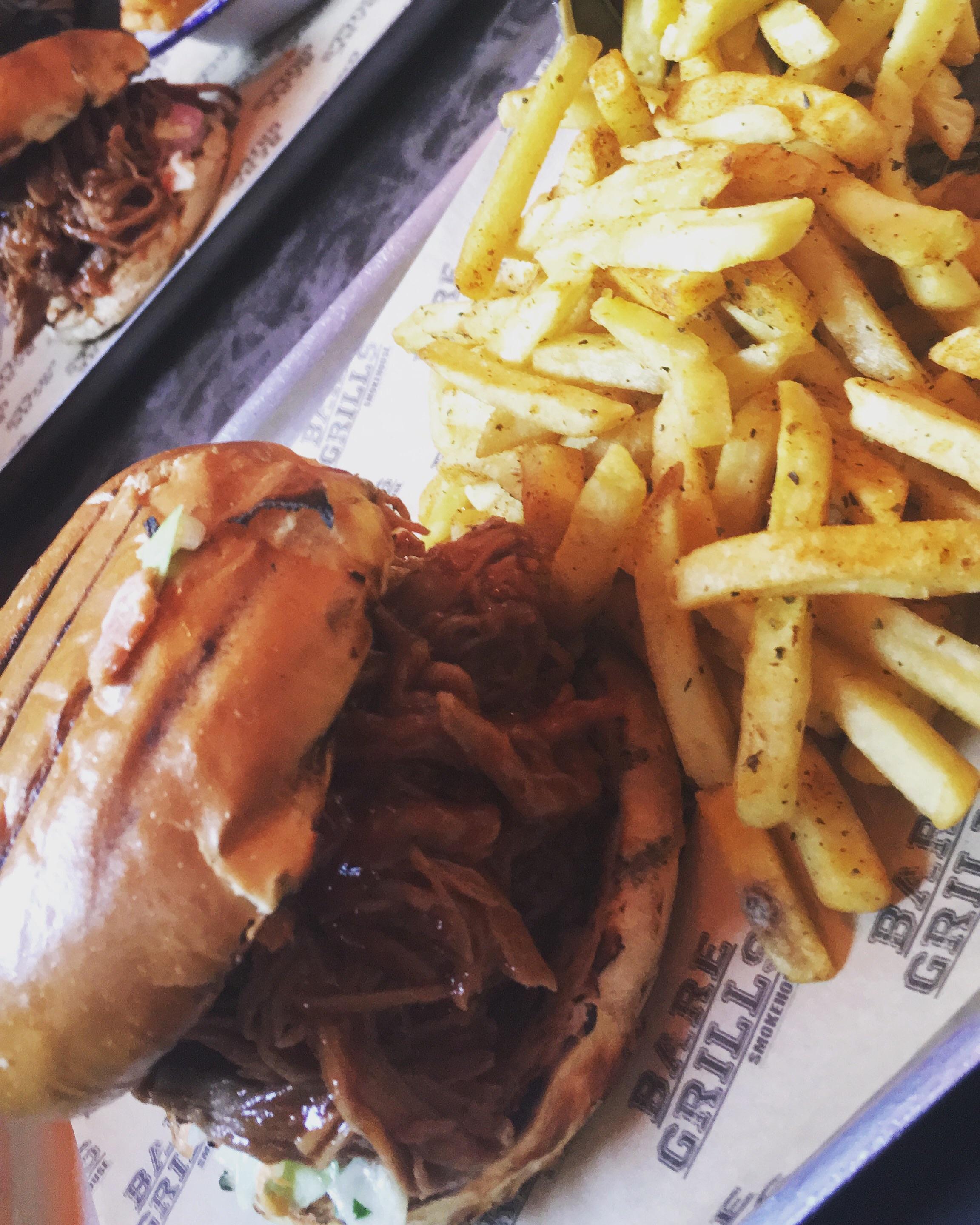 Bare Grills smoke house in WestonSupermare, Southwest England BBQ