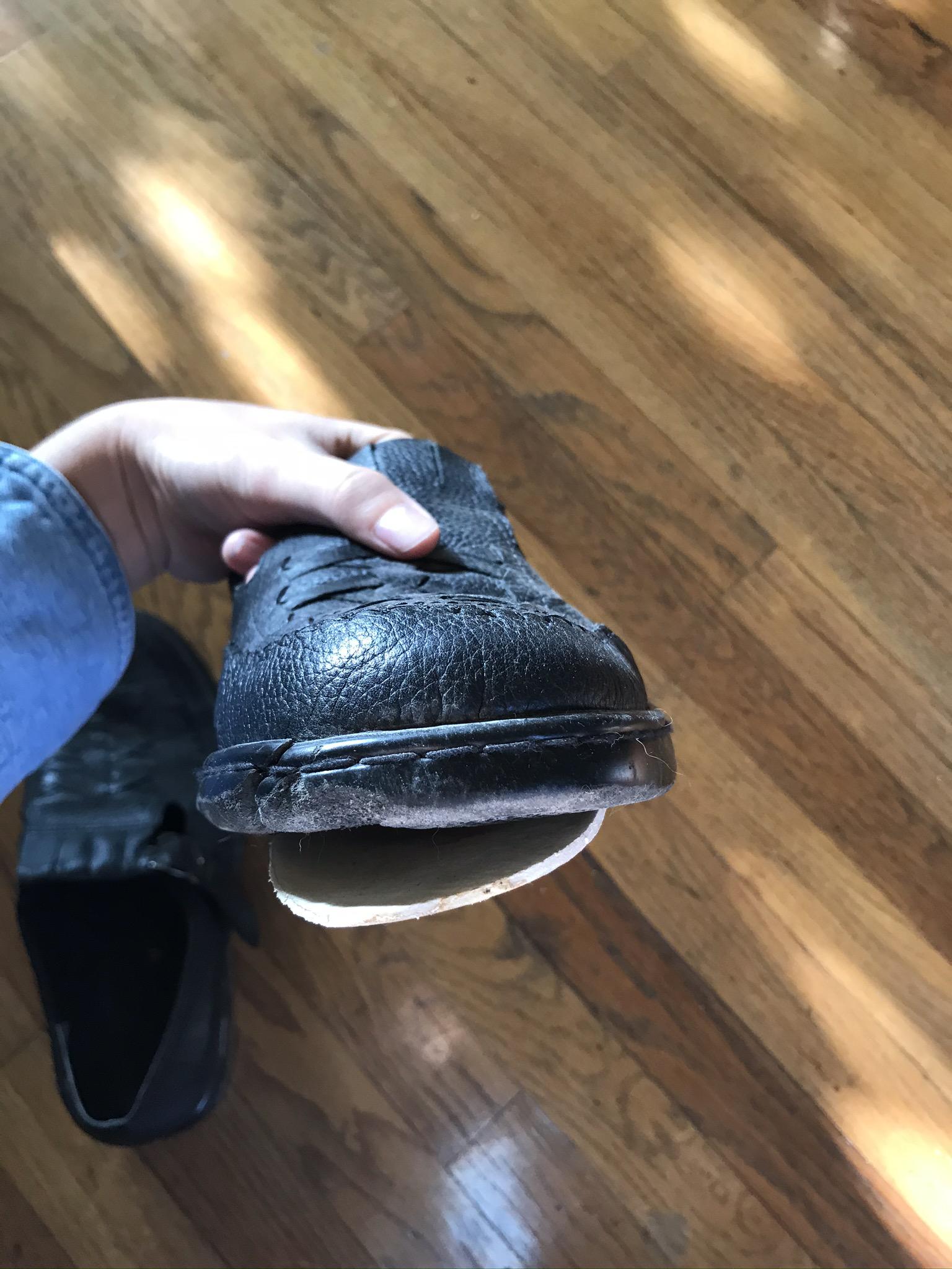 Getting rid of creases on meshmaterial shoes AskACobbler