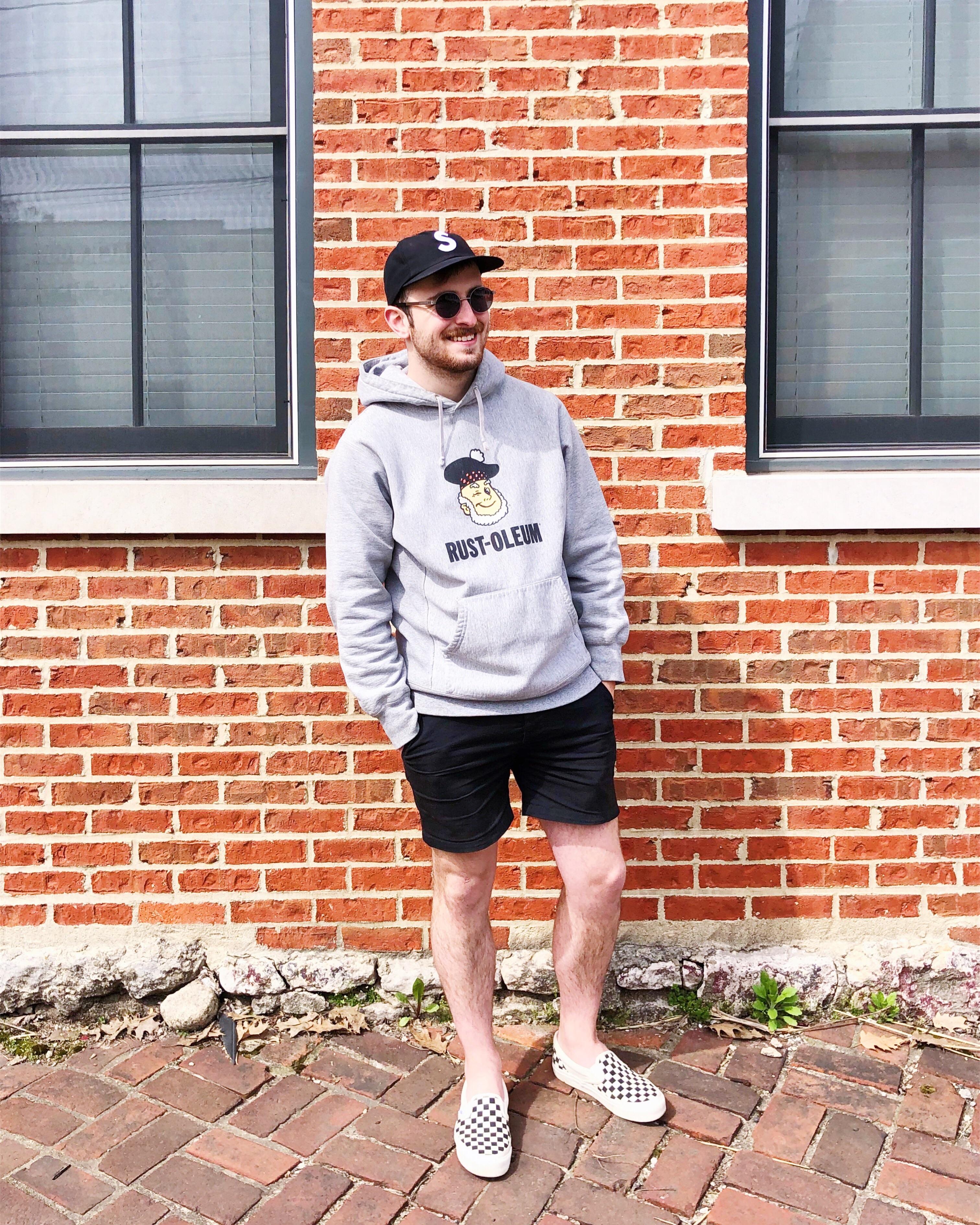 shorts and hoodie season r/Supreme