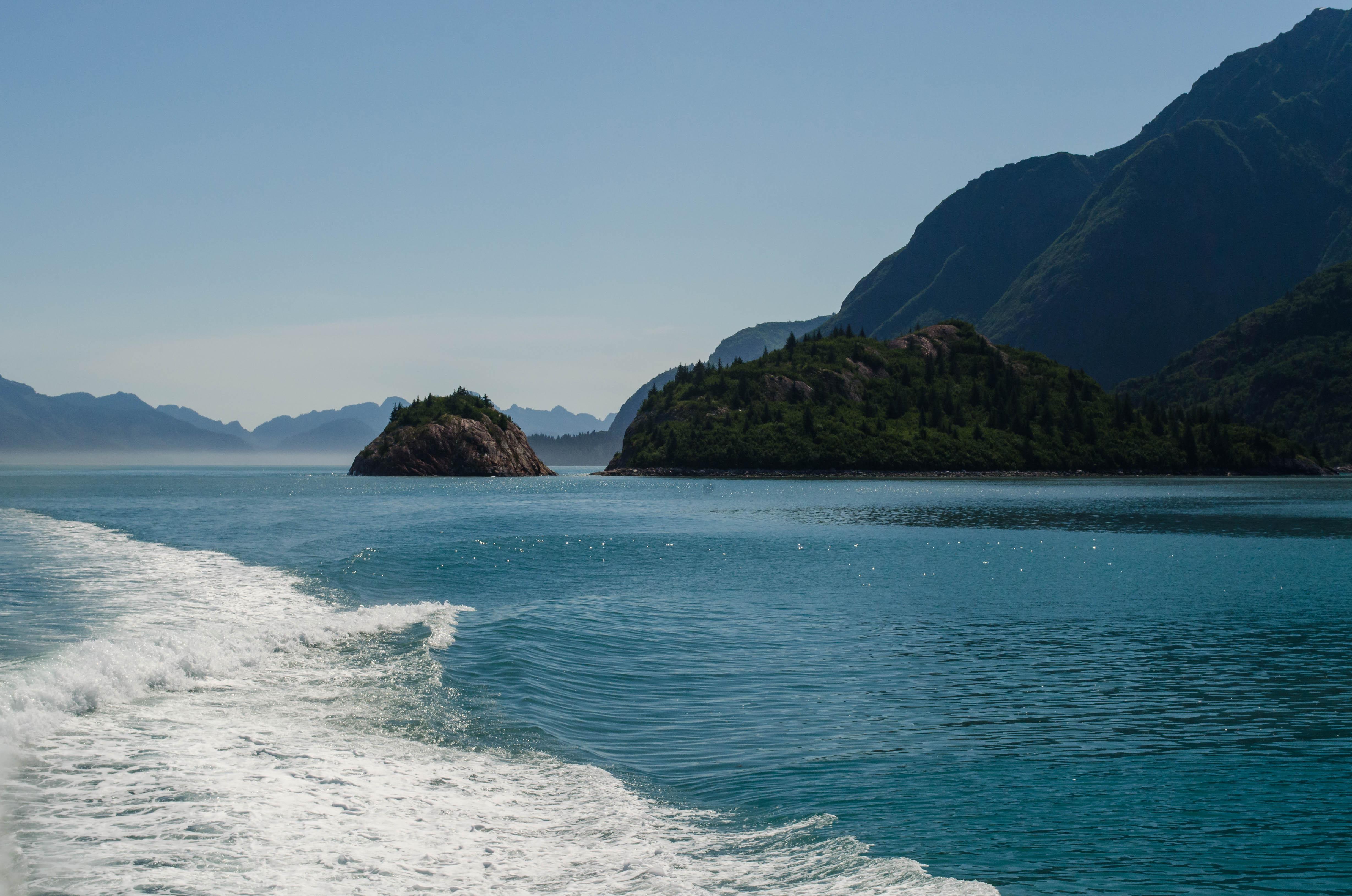 Passing through the beautiful waters of Northwestern Fjord, Kenai
