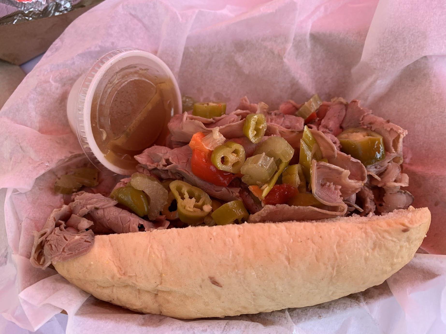 Italian Beef from Fat Dan's, Bloomington, Indiana r/Sandwiches