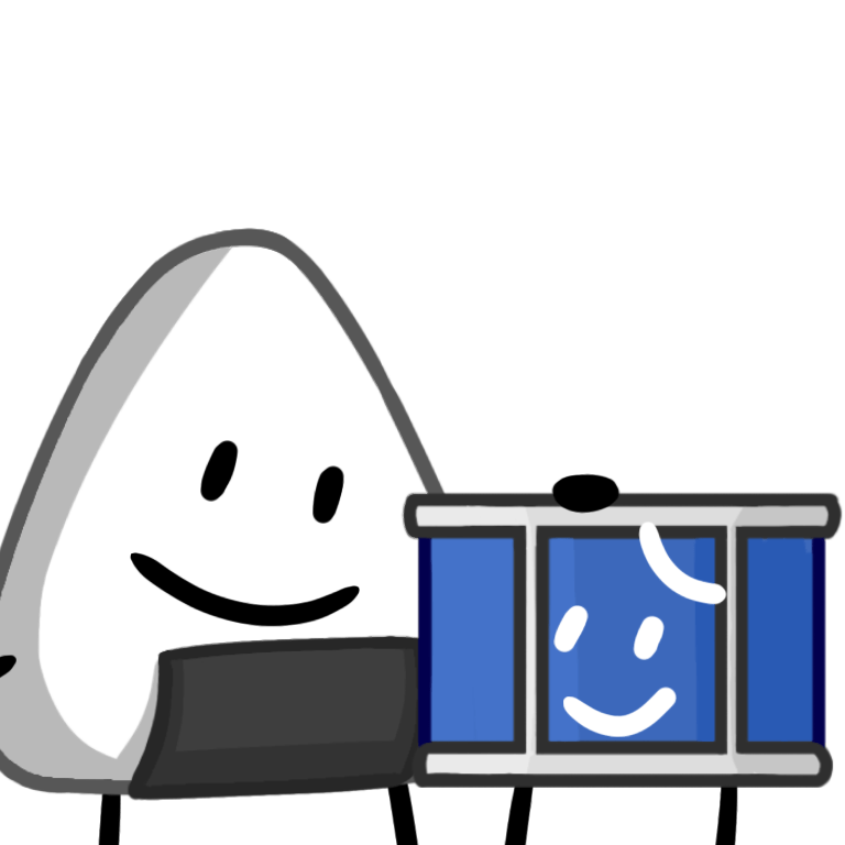 Onigiri and Snare Drum,,,,,,,,,friends 😳🍙🥁 r/BattleForDreamIsland