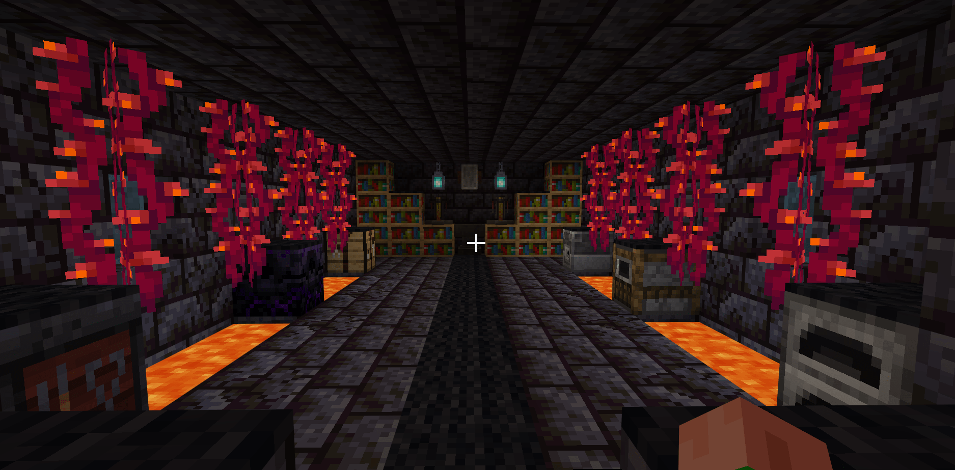 I designed this Blackstone house interior. ') r/Minecraft