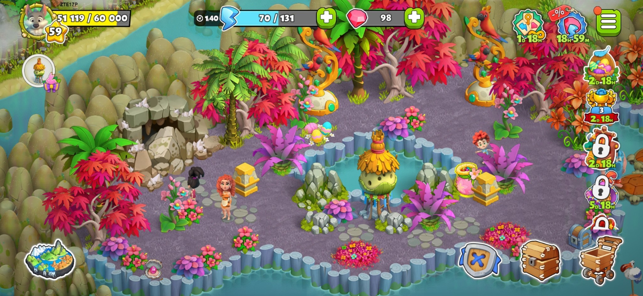 Pink bag on Bird Island r/FamilyIsland