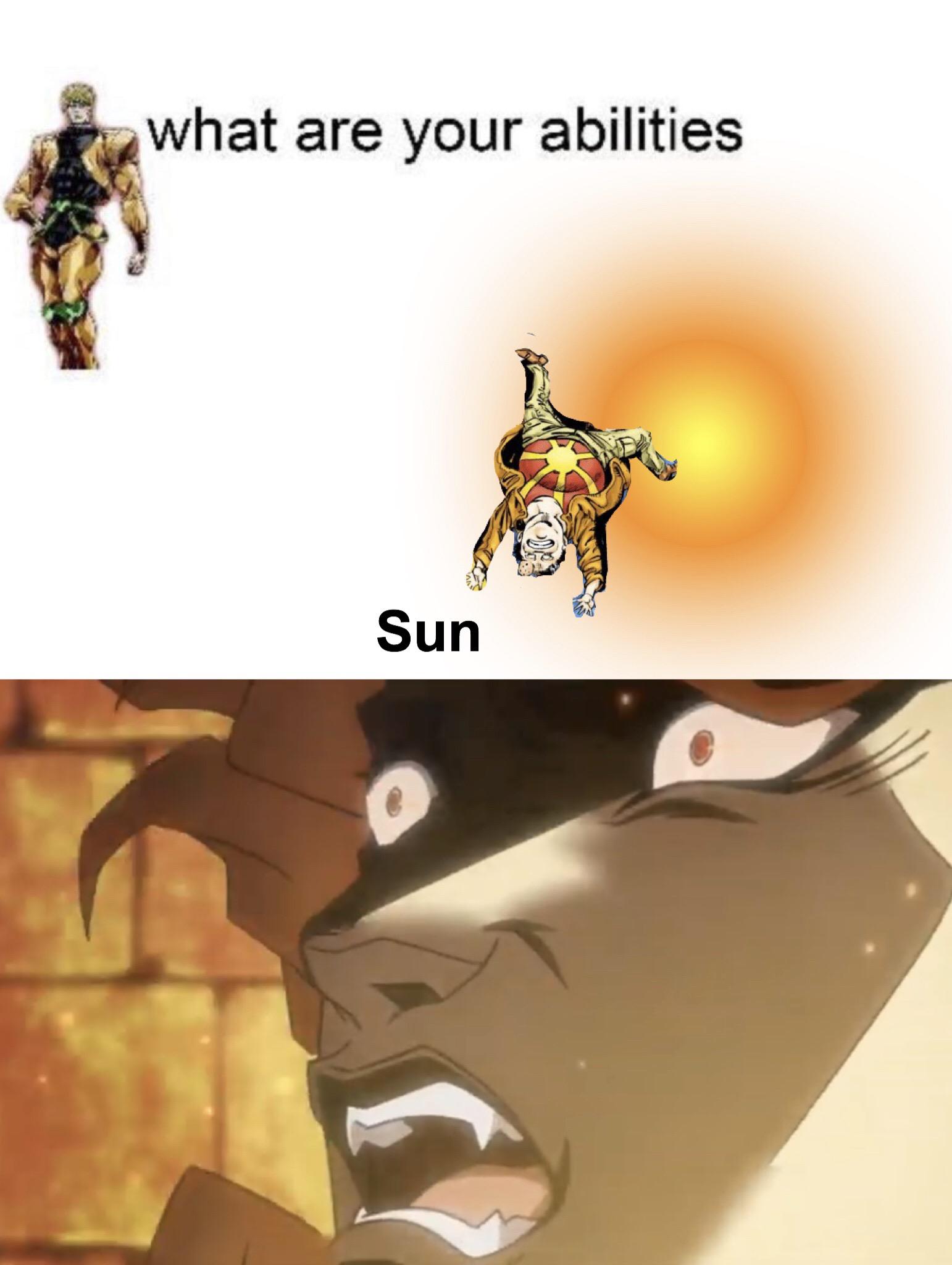 Vampire vs sun ShitPostCrusaders
