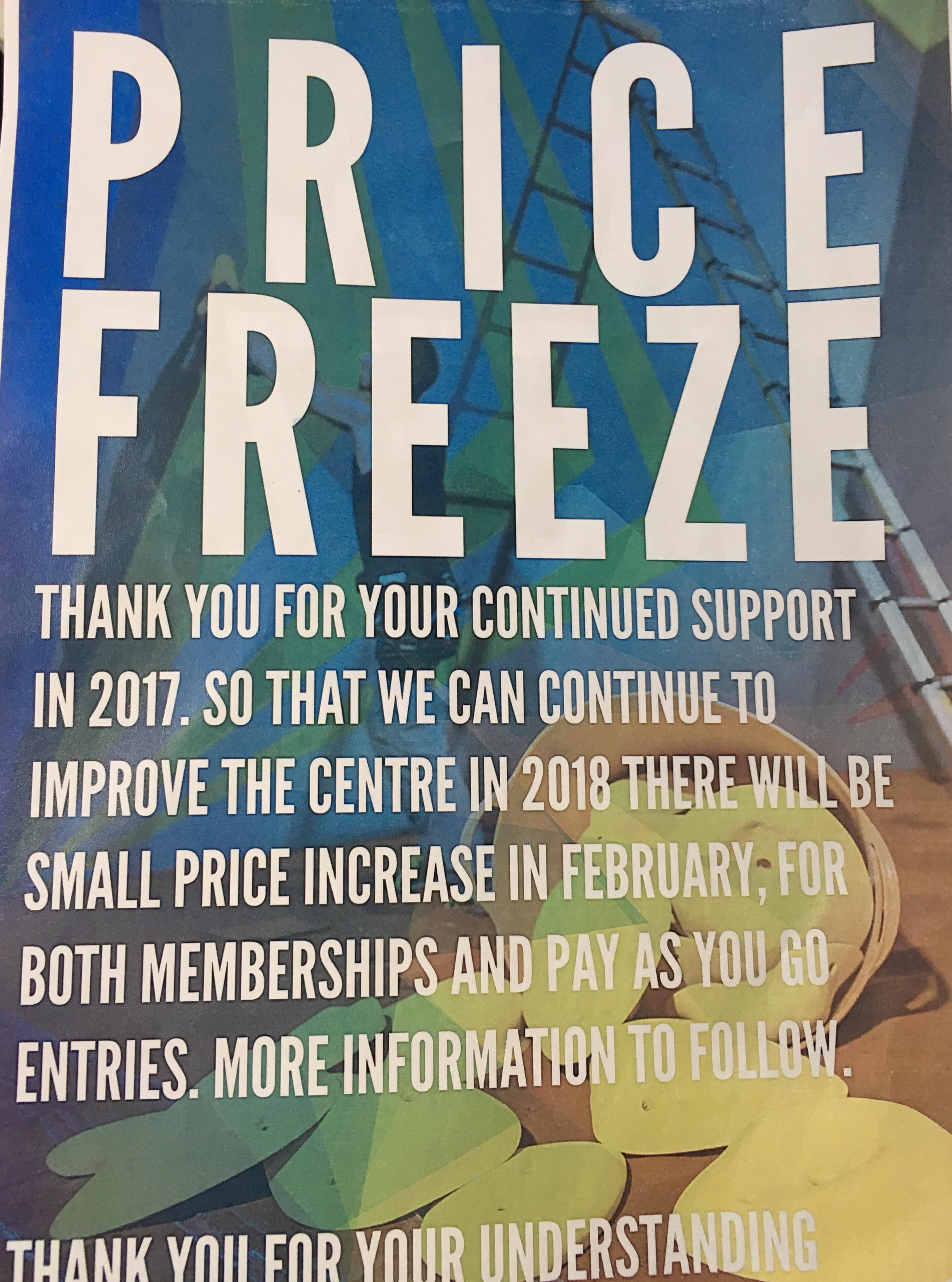 Price freeze = price increase? r/facepalm
