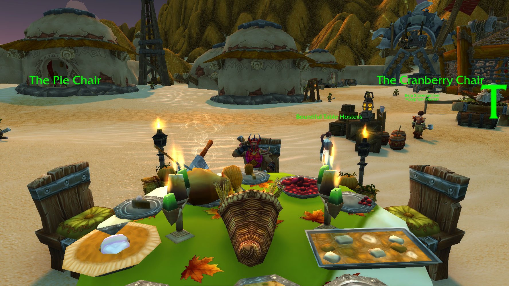 Thank you, WoW, for giving me a place at a table this Thanksgiving in