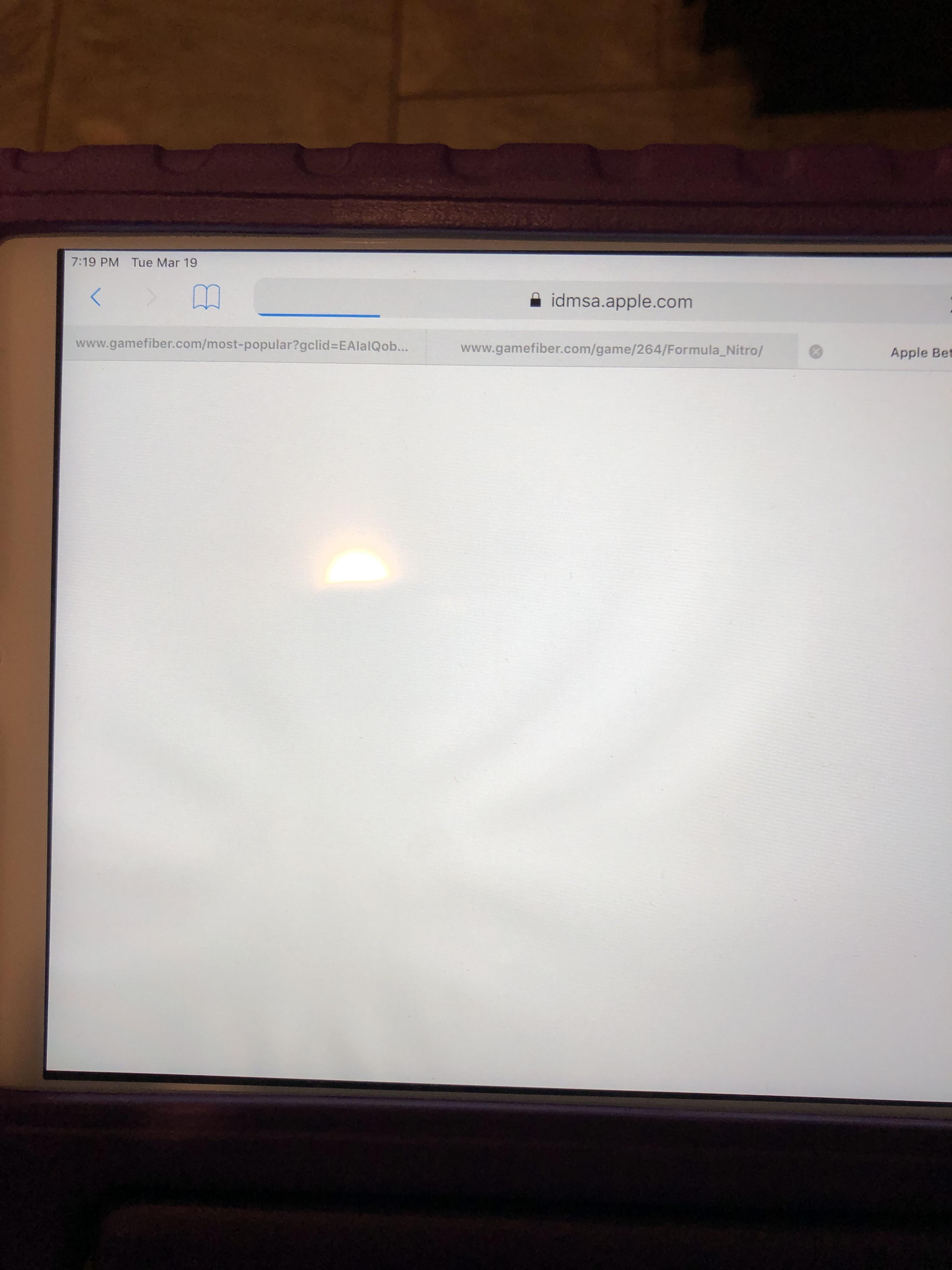 Is this heat damage to the LCD? Recently repaired this super old mini