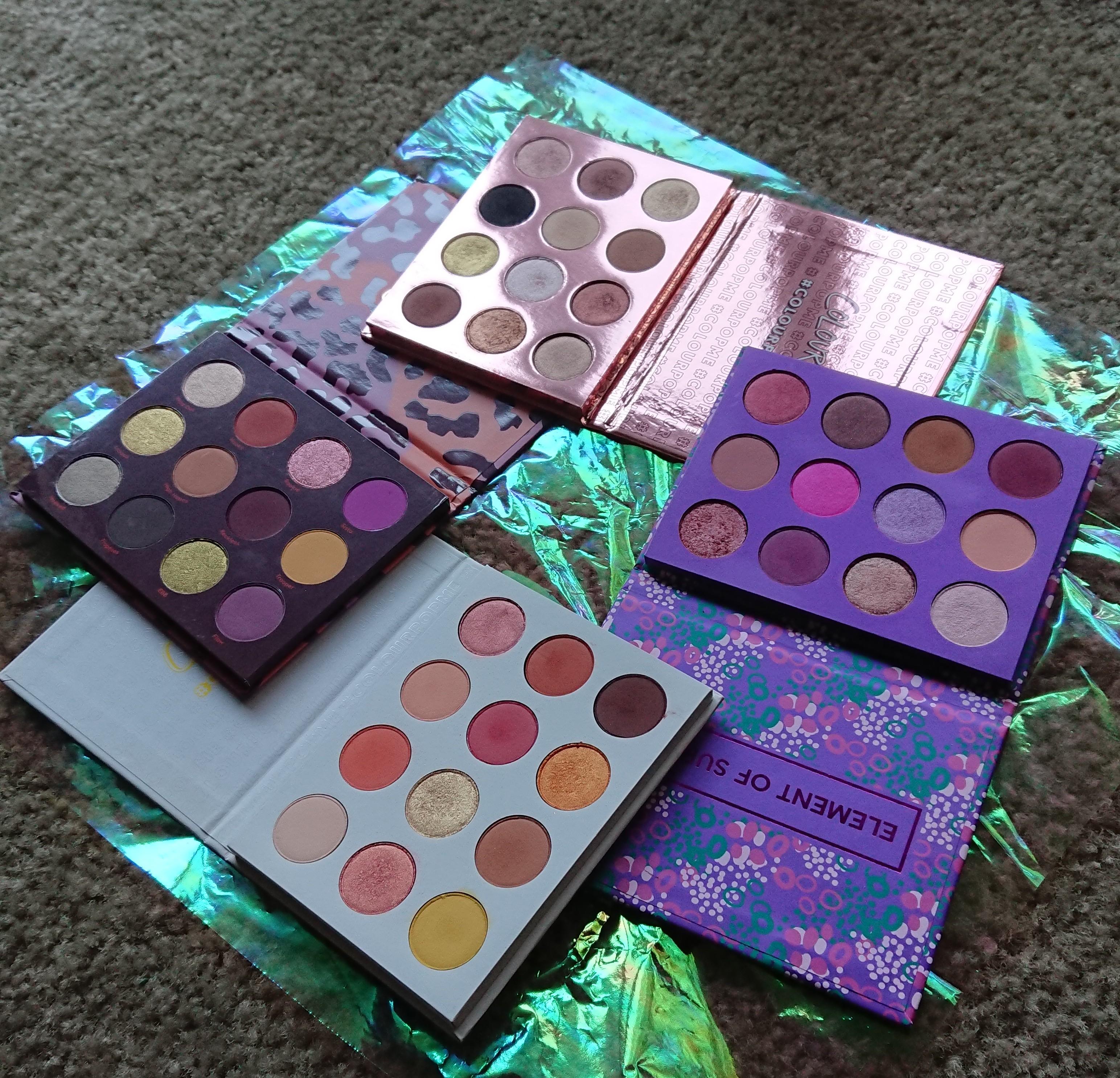 Colourpop Premade Palette Collection r/makeupflatlays