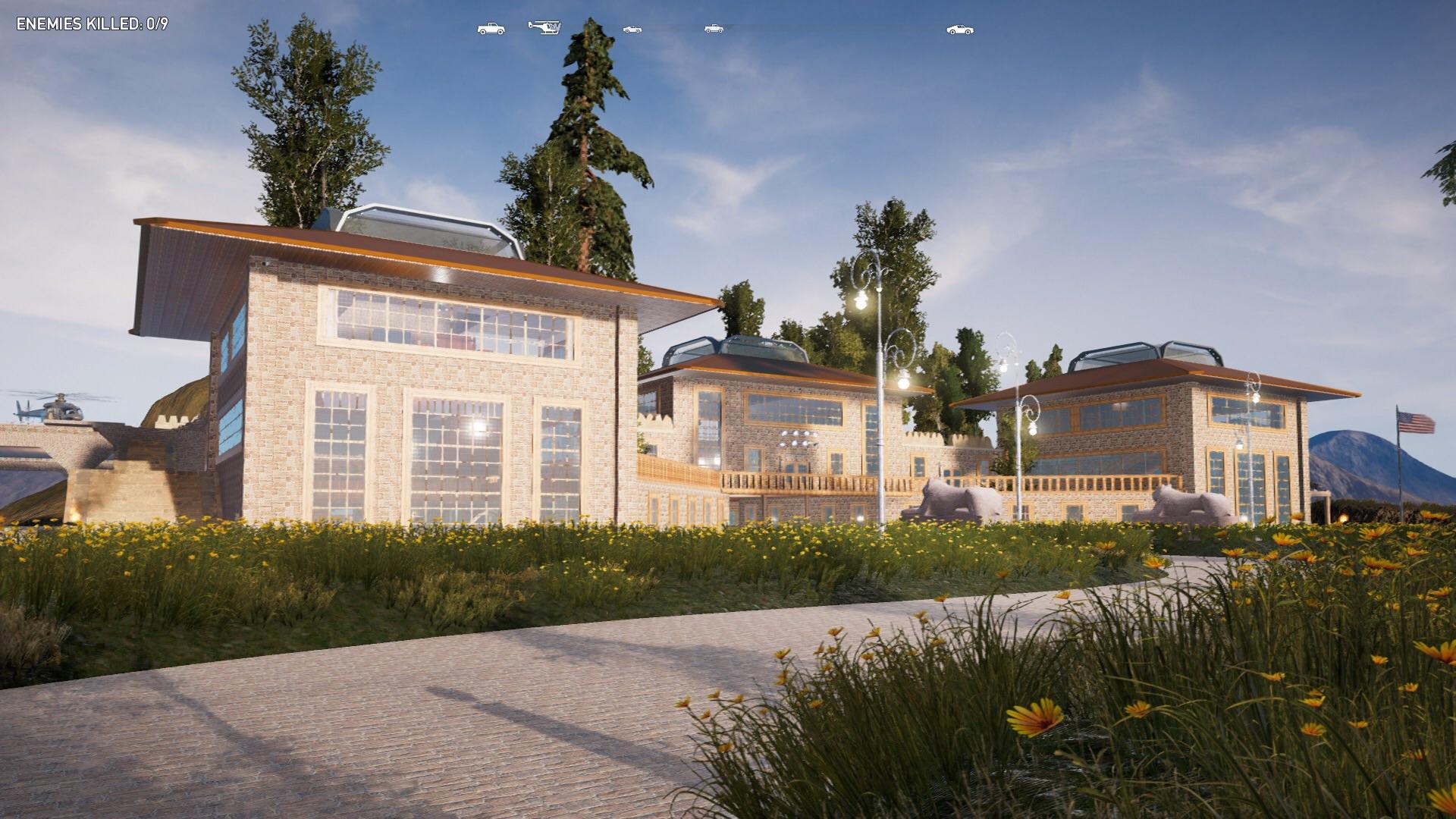 Grandview Estate a luxurious mansion/resort. It’s 100 original