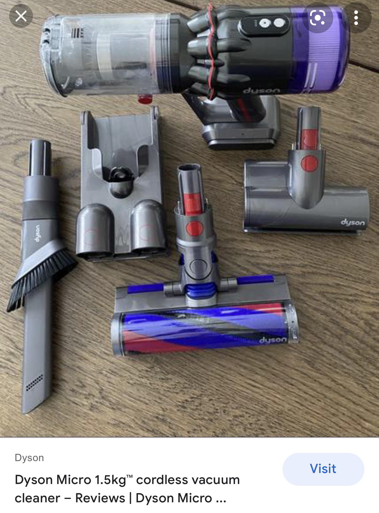 Anyone else excited about the Dyson Micro at just over 3lbs and an on