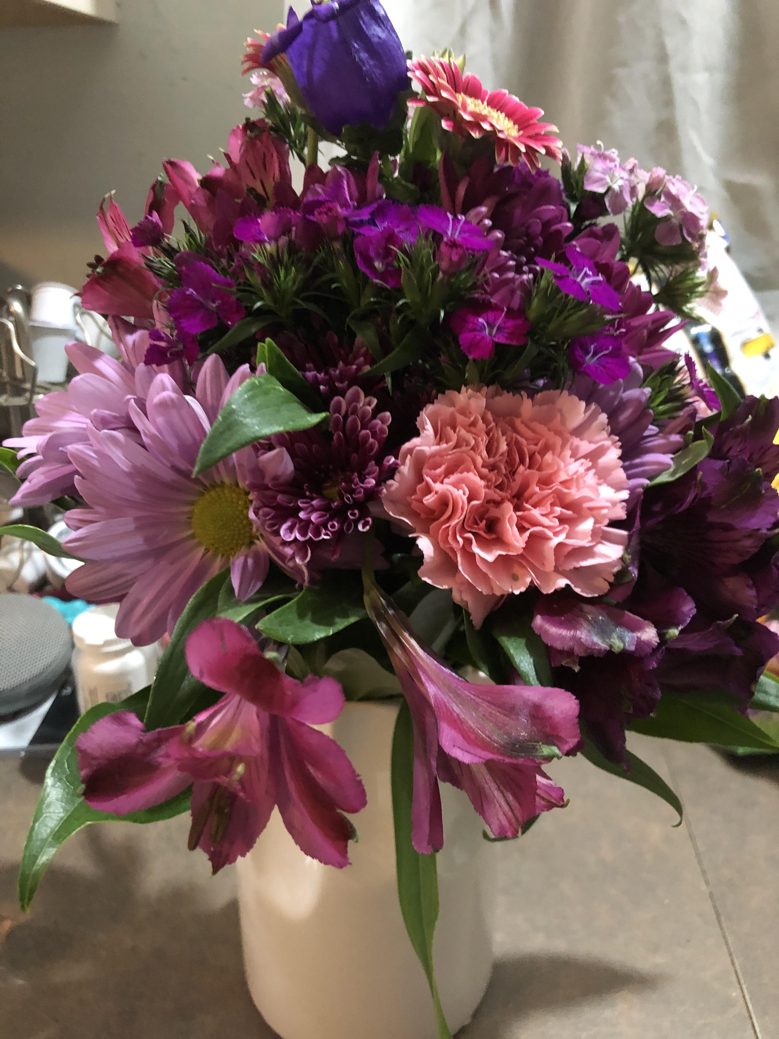 Can anyone help me identify these flowers my boyfriend got me? I’ve