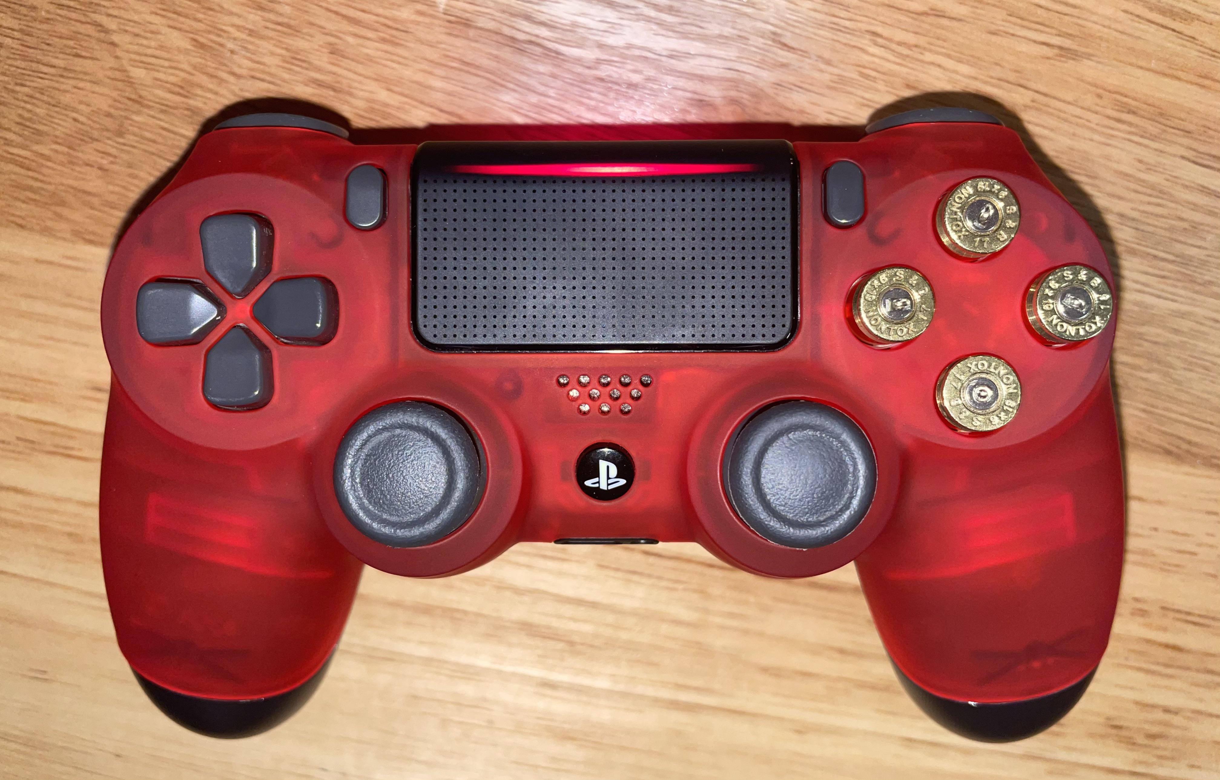 Just made a custom themed RDR2 controller. Yes, the bullets are real! r/reddeadredemption2