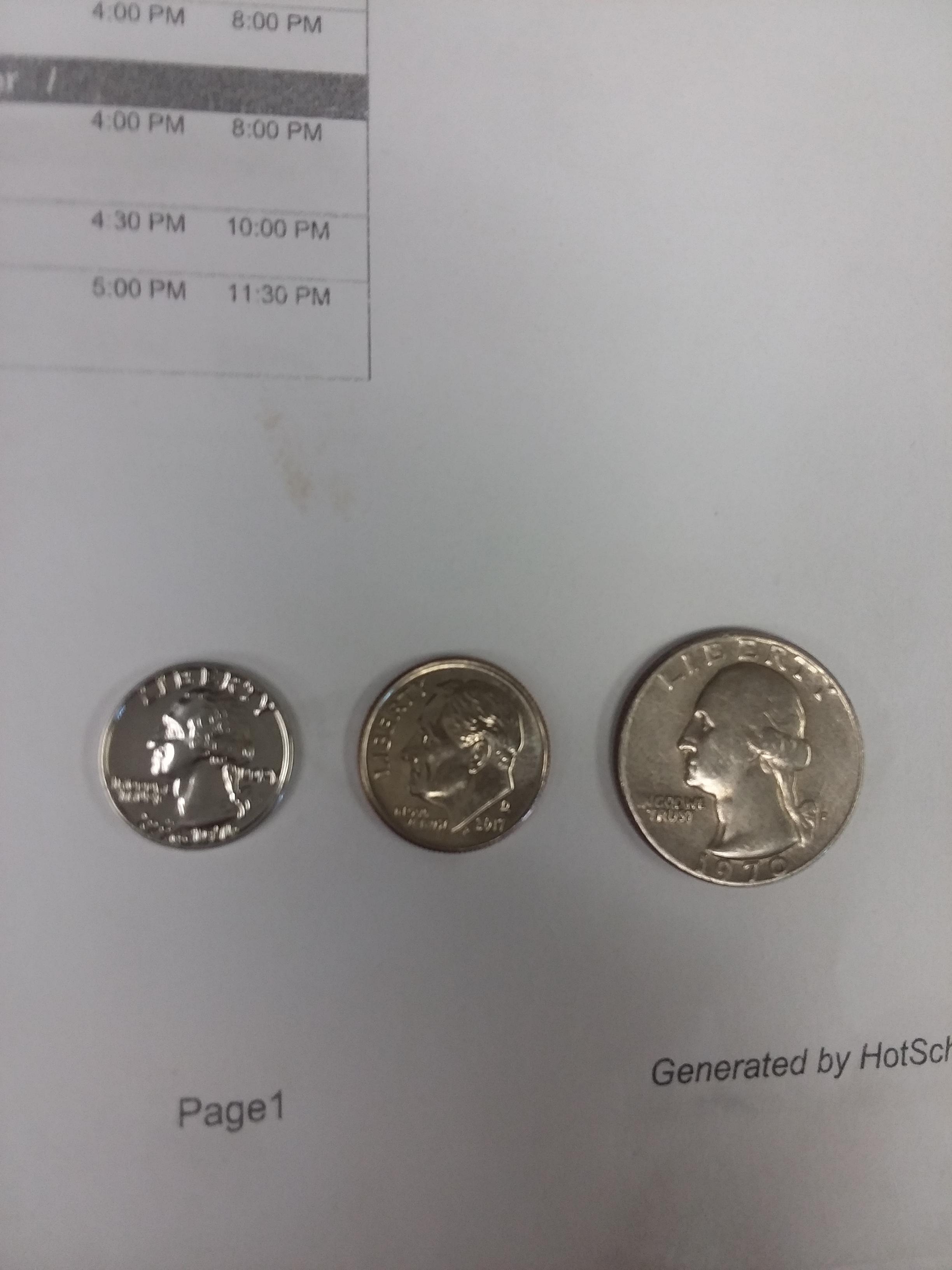 What's the deal with this dime sized quarter? r/whatisthisthing