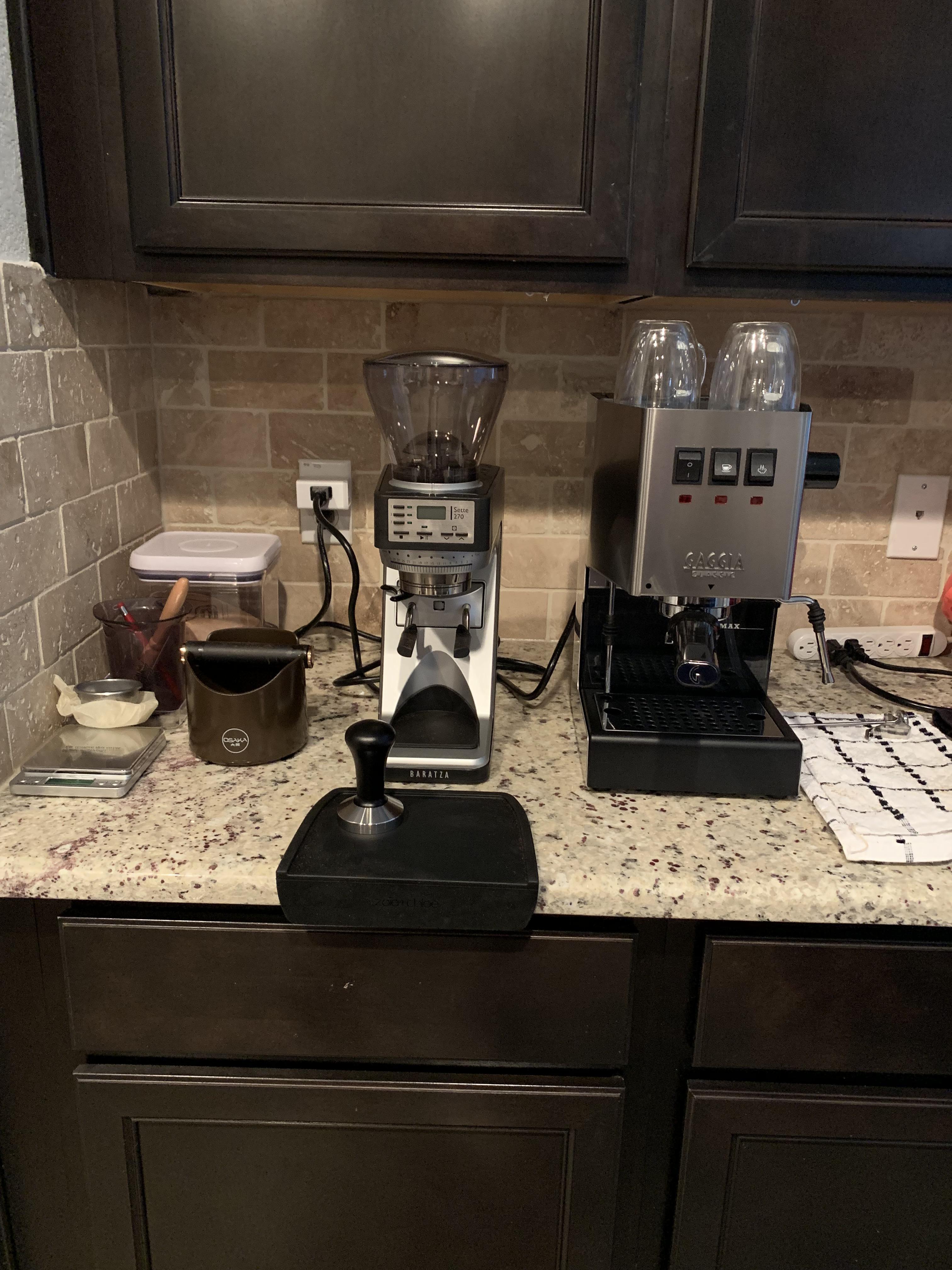 Gaggia Classic pro & Sette 270 r/espresso