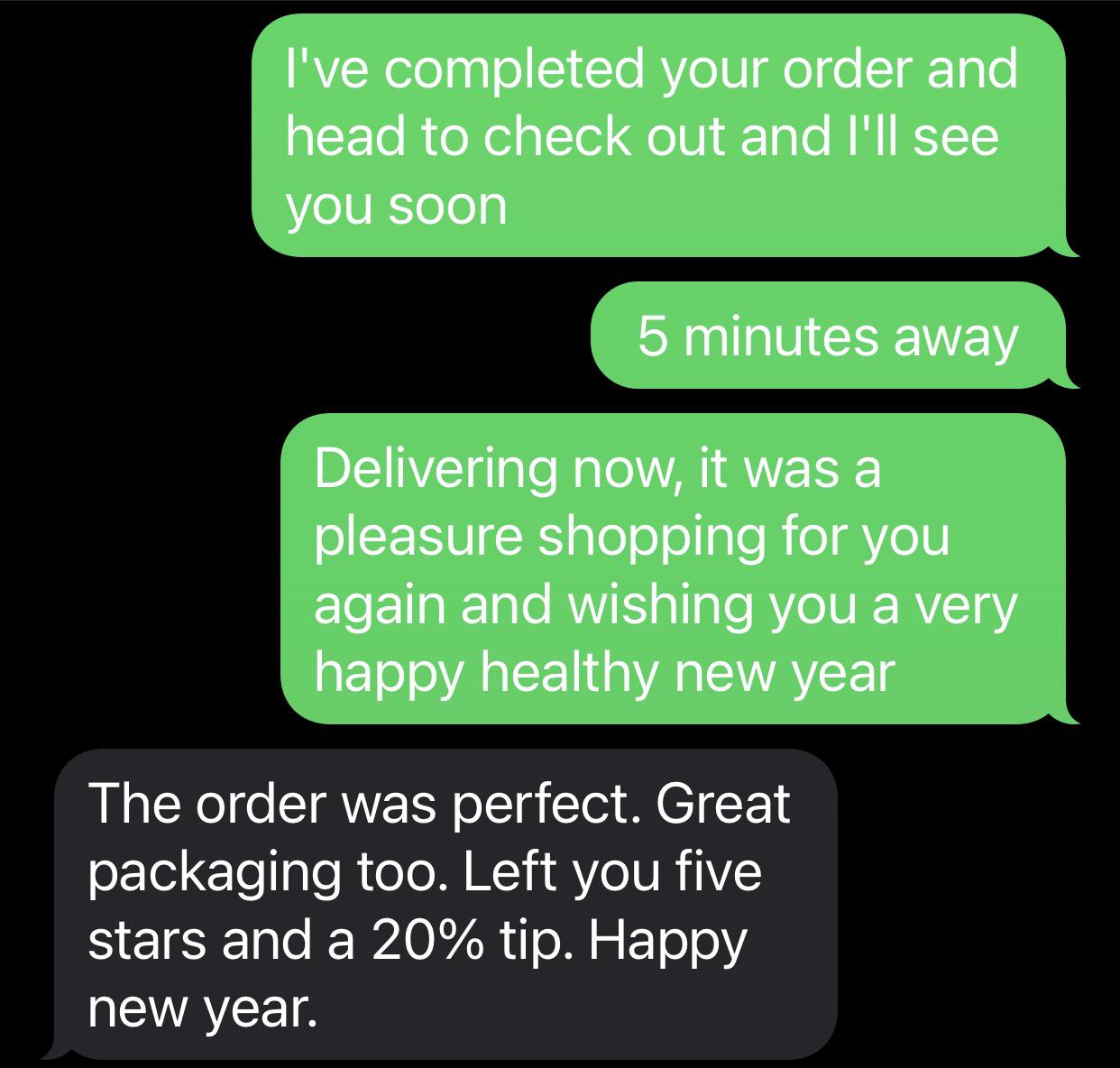 I always Pack My orders.....never let store employees do it. It’s nice