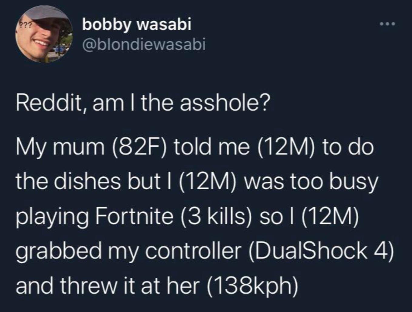 Well Reddit Is he the asshole? r/AmITheAngel