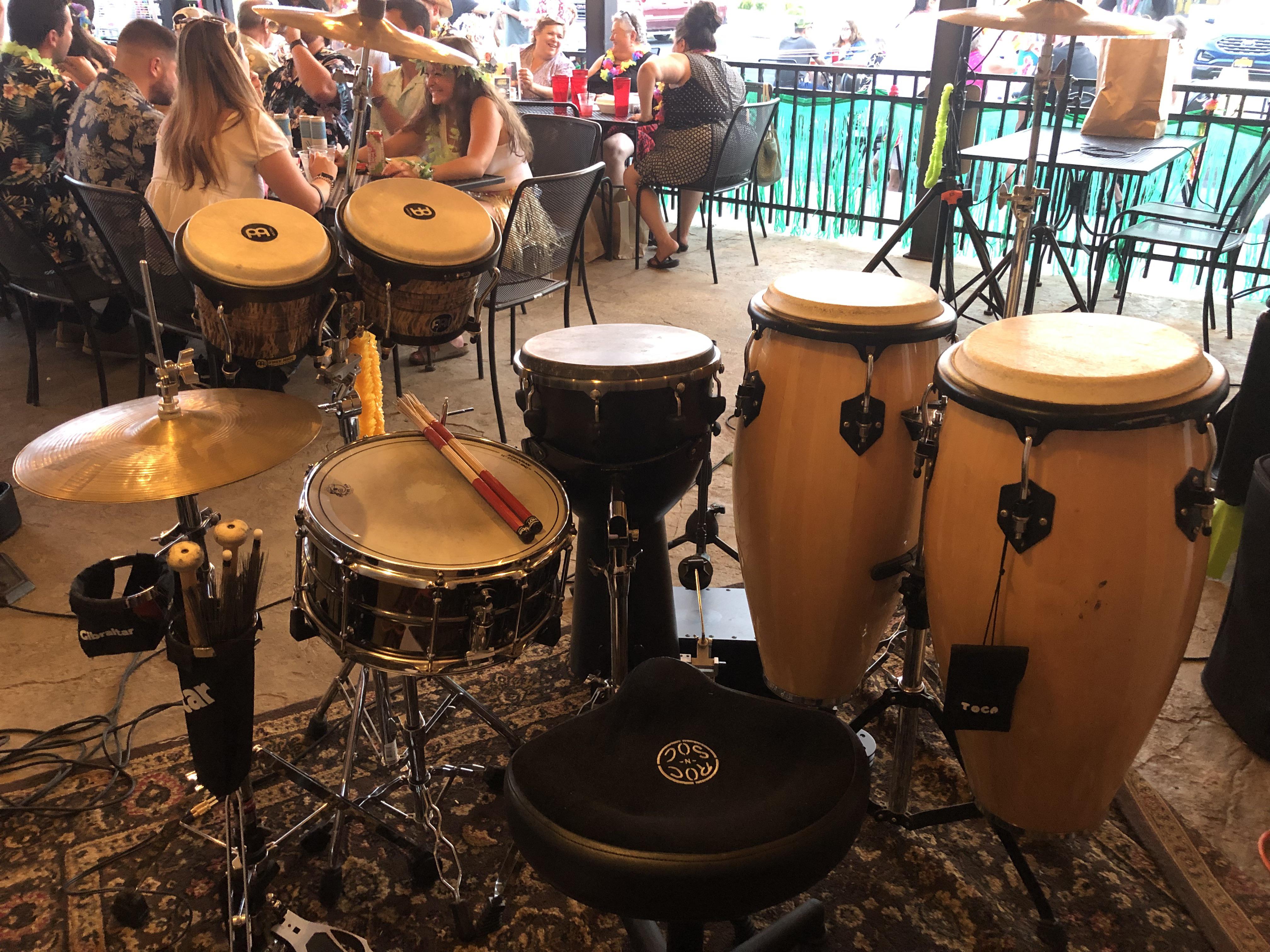 Tonight’s setup r/percussion