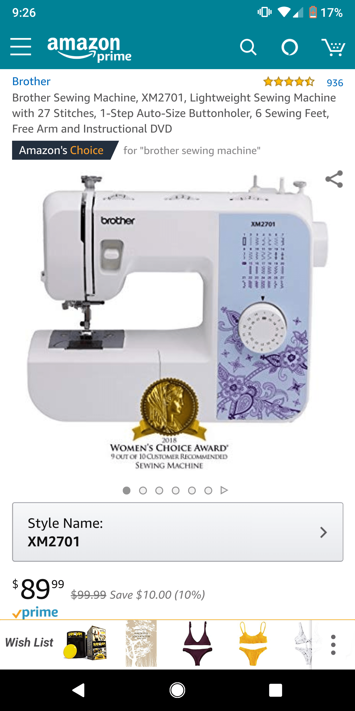 Is this a decent sewing machine? I am looking to get my first sewing
