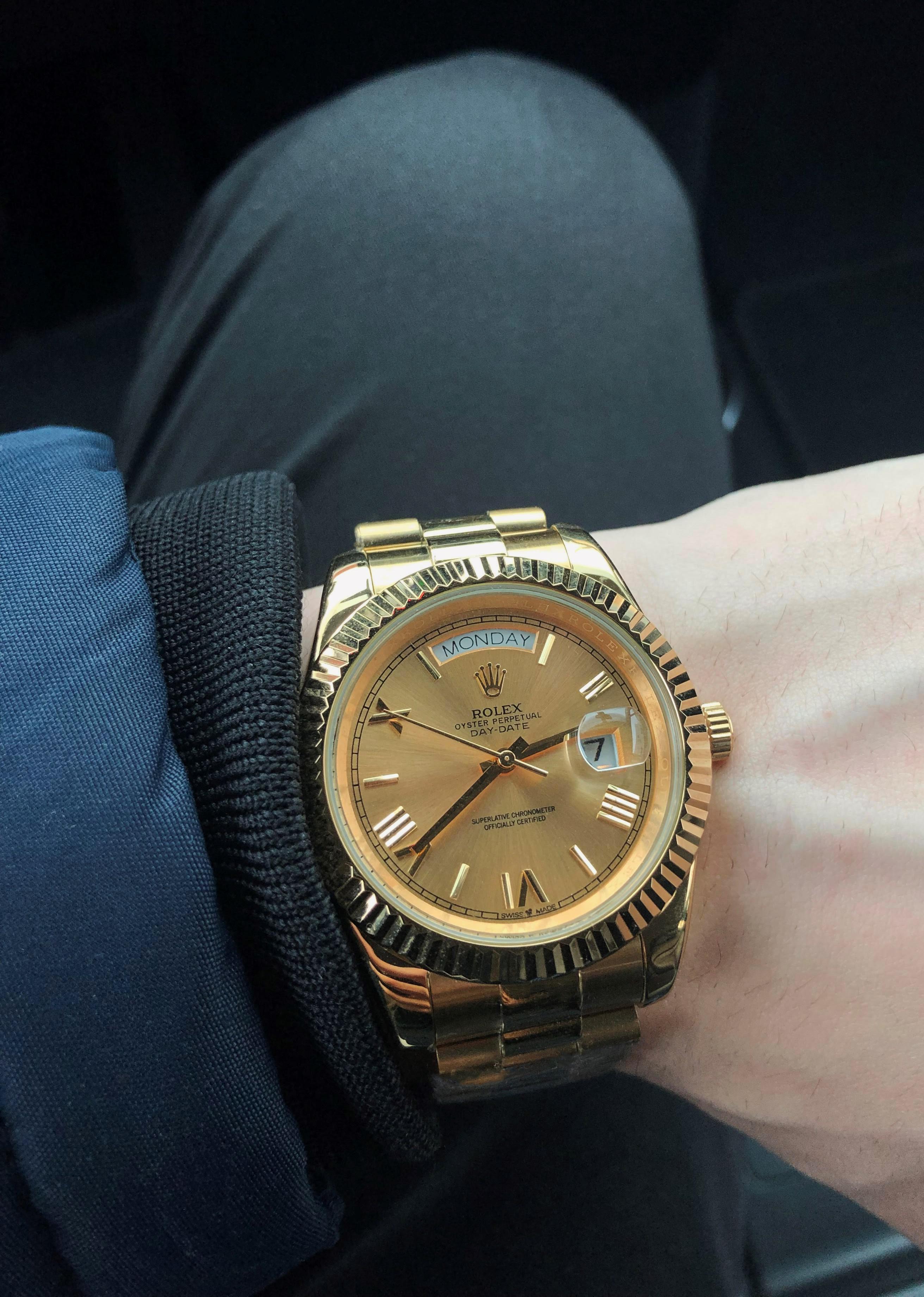 Full gold Rolex Daydate from dhgate [W2C in comments] r/DHgate