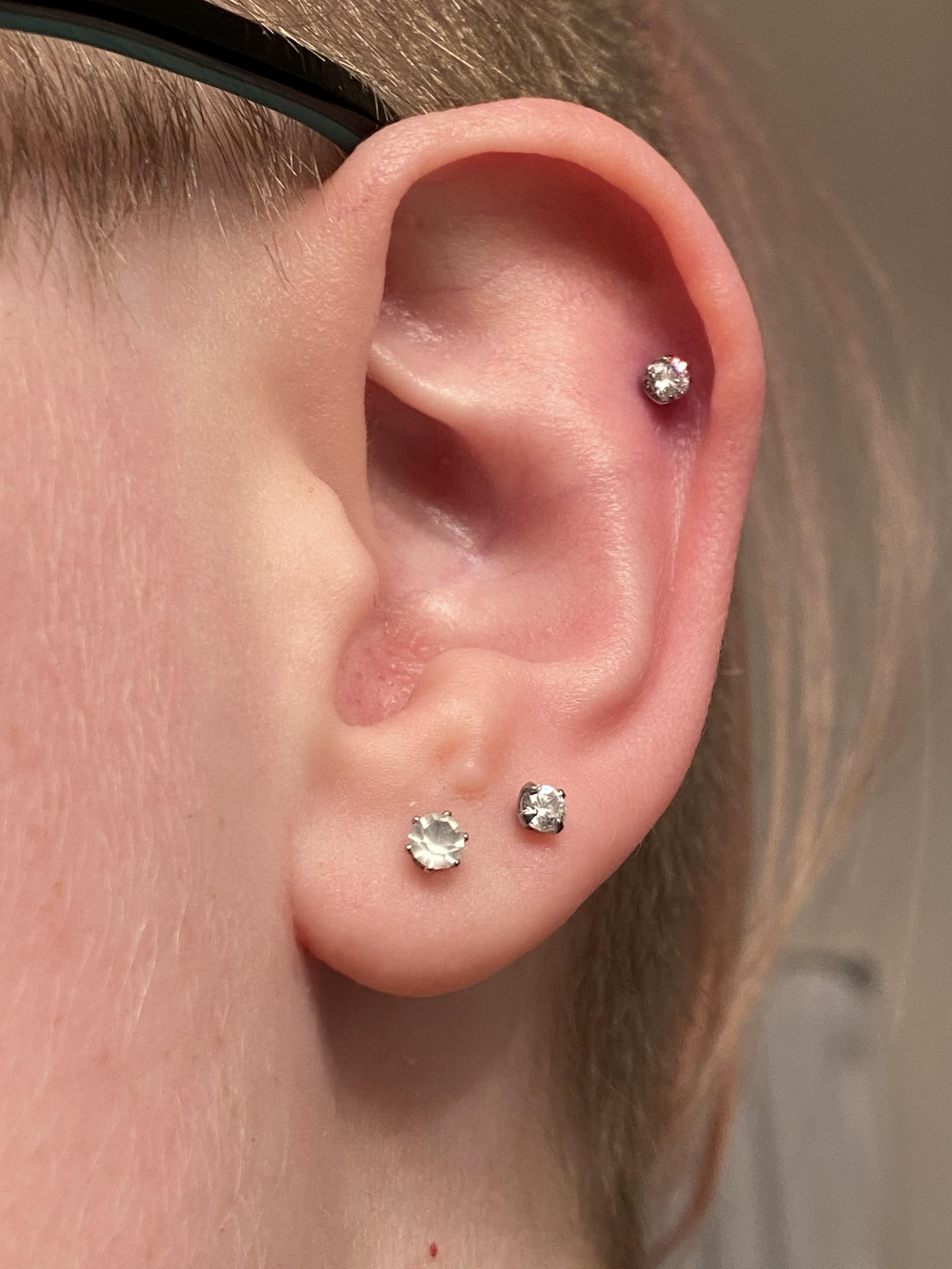 My brand new (and first) helix! I have always been obsessed with ear