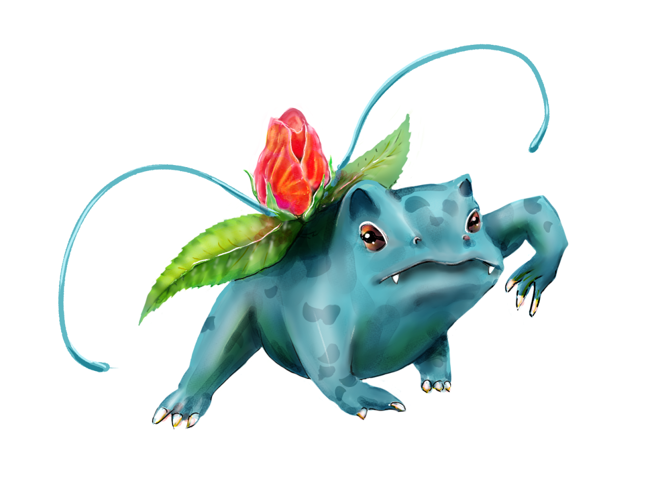A bit of a froggy ivysaur. r/pokemon