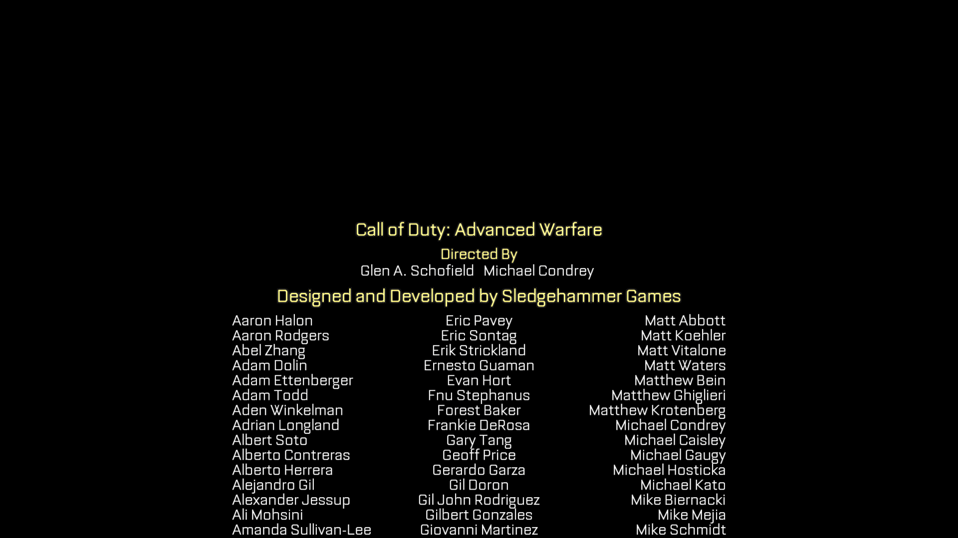 Just completed COD advanced warfare yesterday, anyone me what