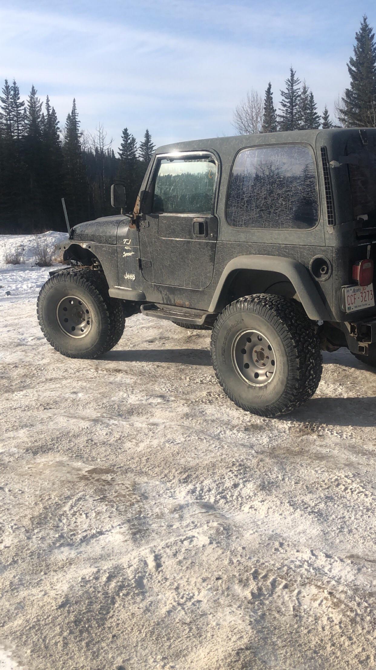 Out at Maskuta Creek near Hinton Alberta r/Jeep