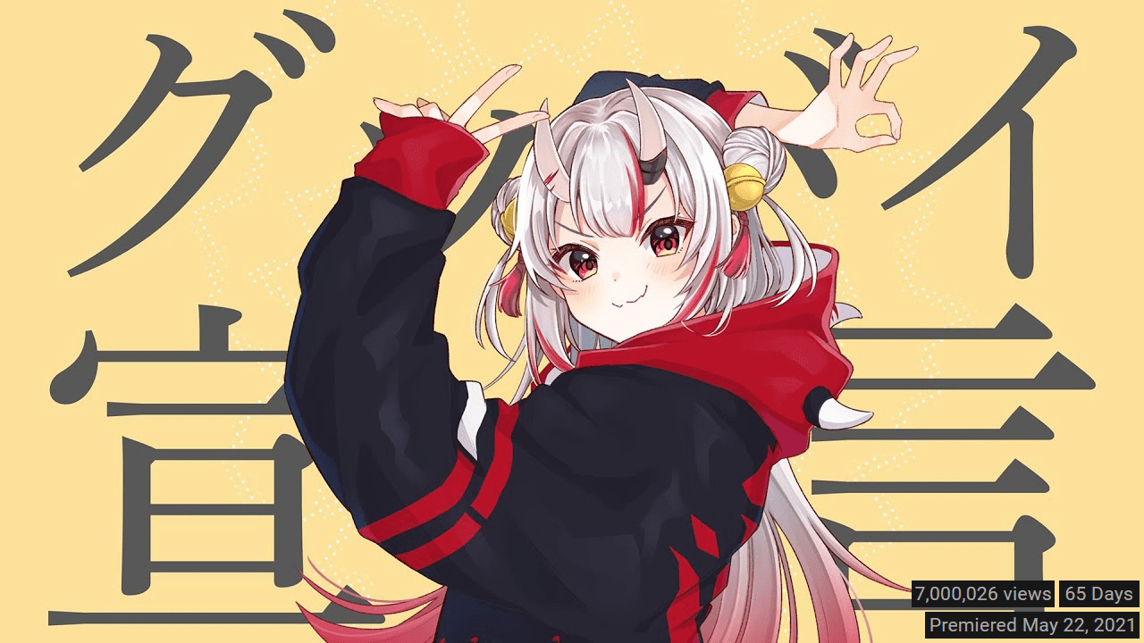 Goodbye Sengen (Chinozo Cover) Nakiri Ayame has reached 7 Million