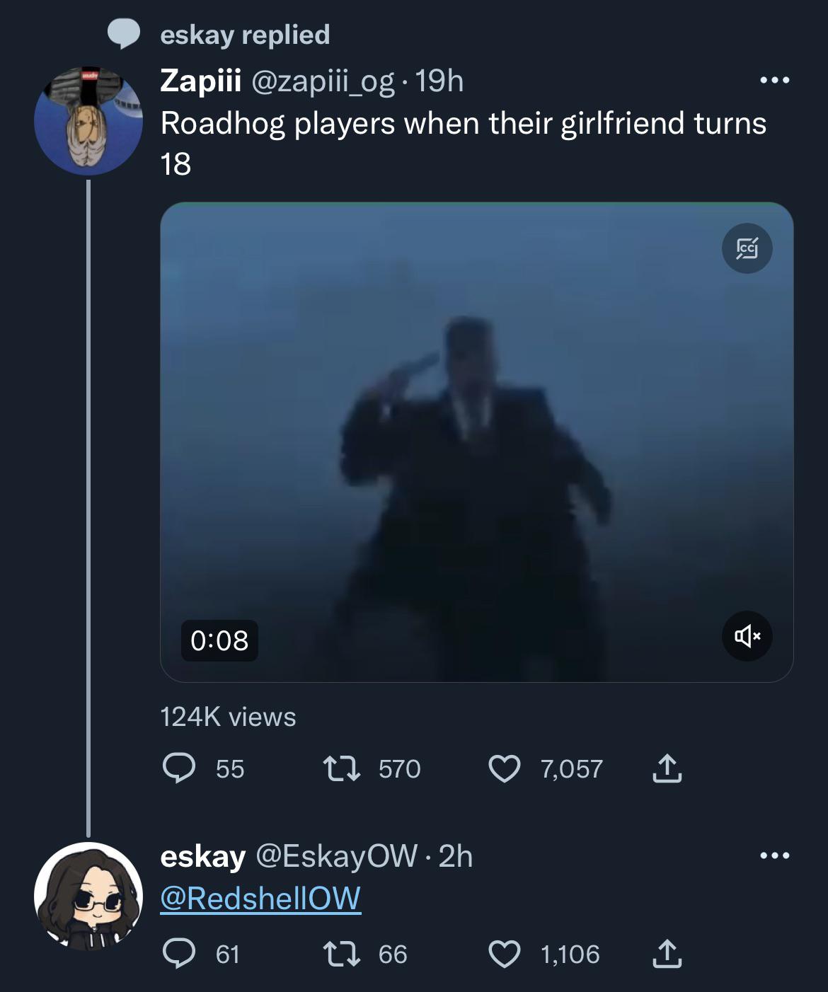 Eskay tags Redshell : OverwatchTMZ