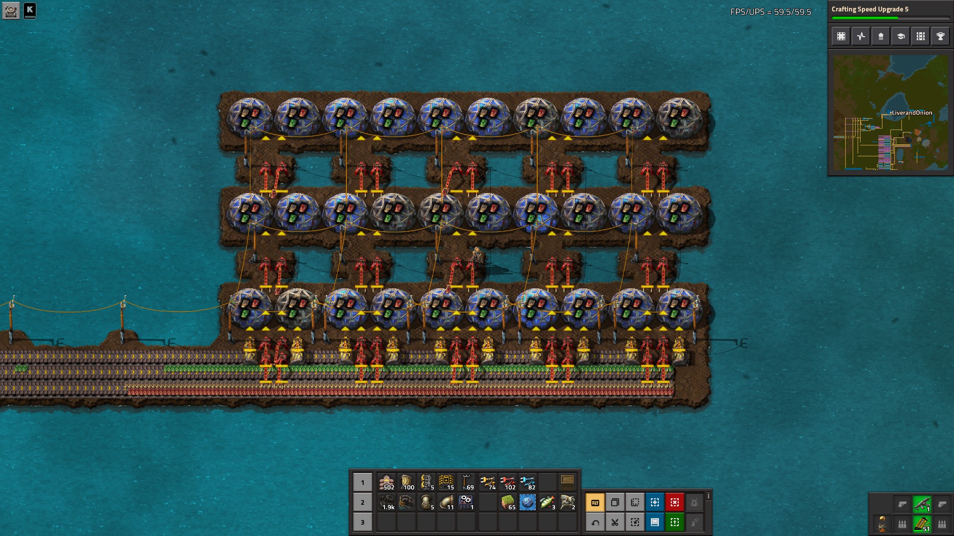 Decided to go for a water cooled build this time around r/factorio