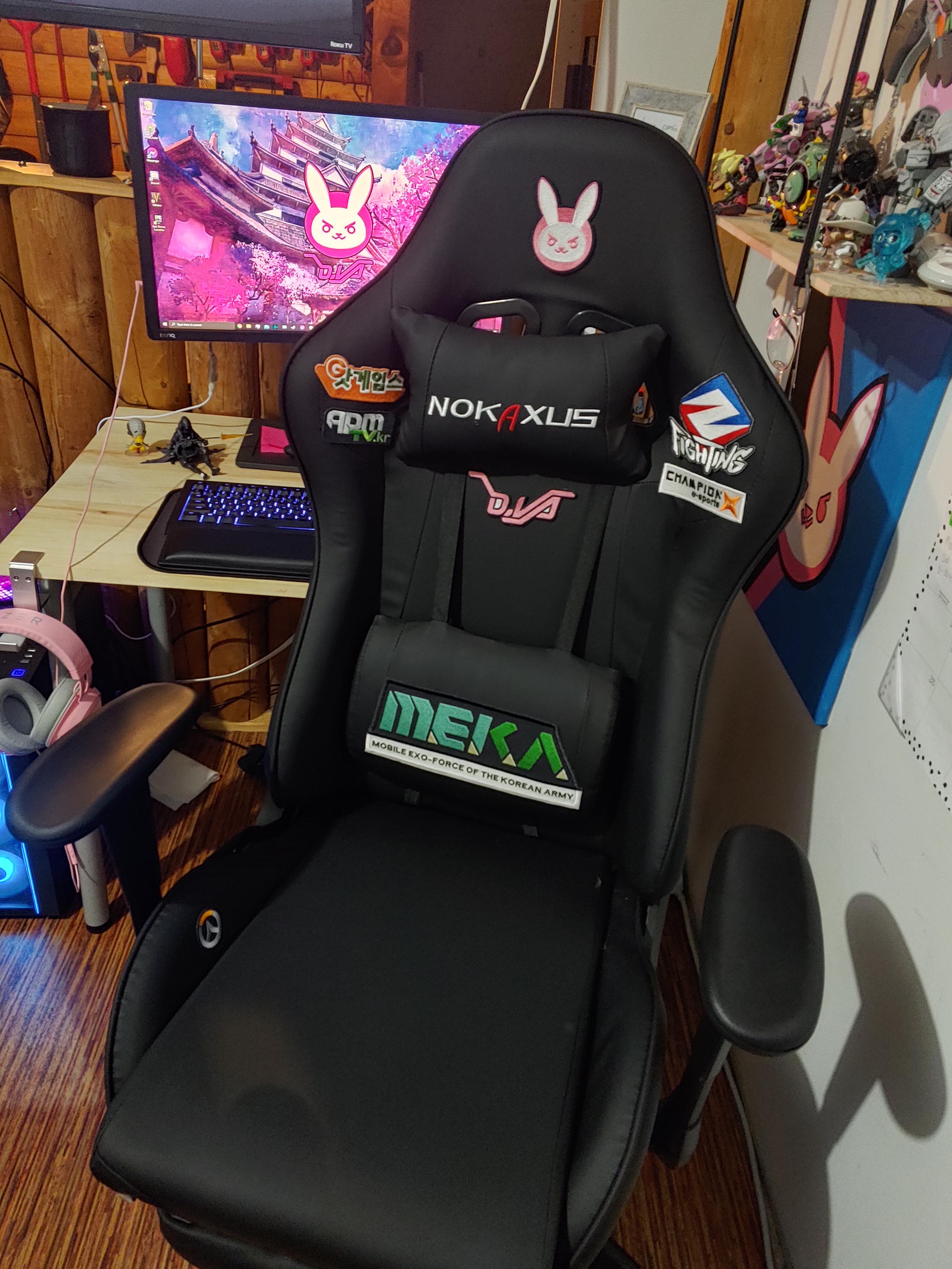 To broke for the Secret Labs Dva chair so I made my own! I love it! r