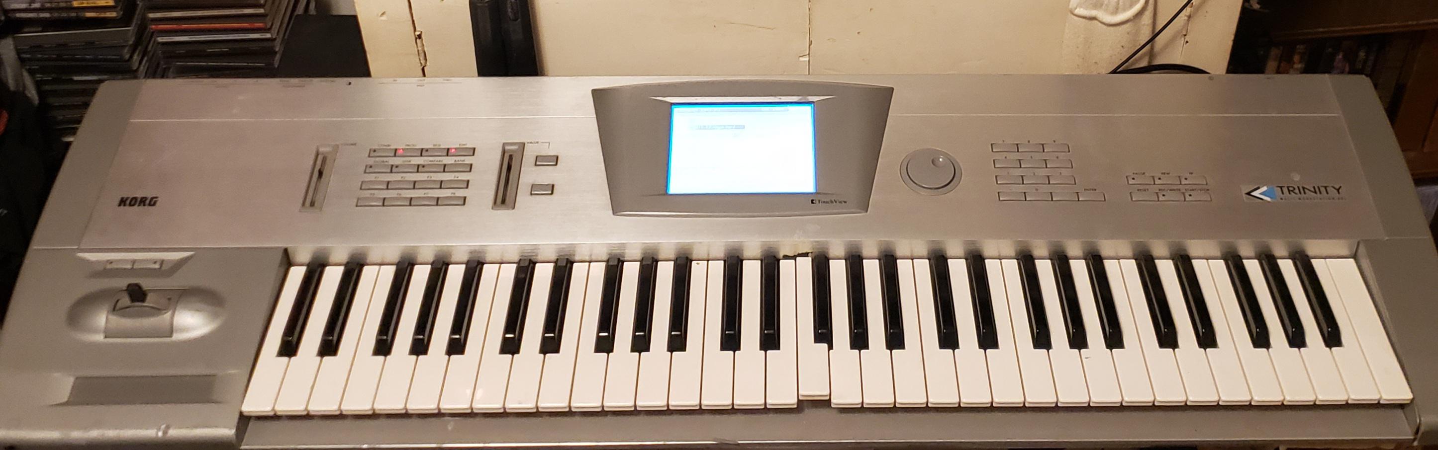 I just got this Trinity for a 50 from a local pawn shop. The only damage I notice is the f