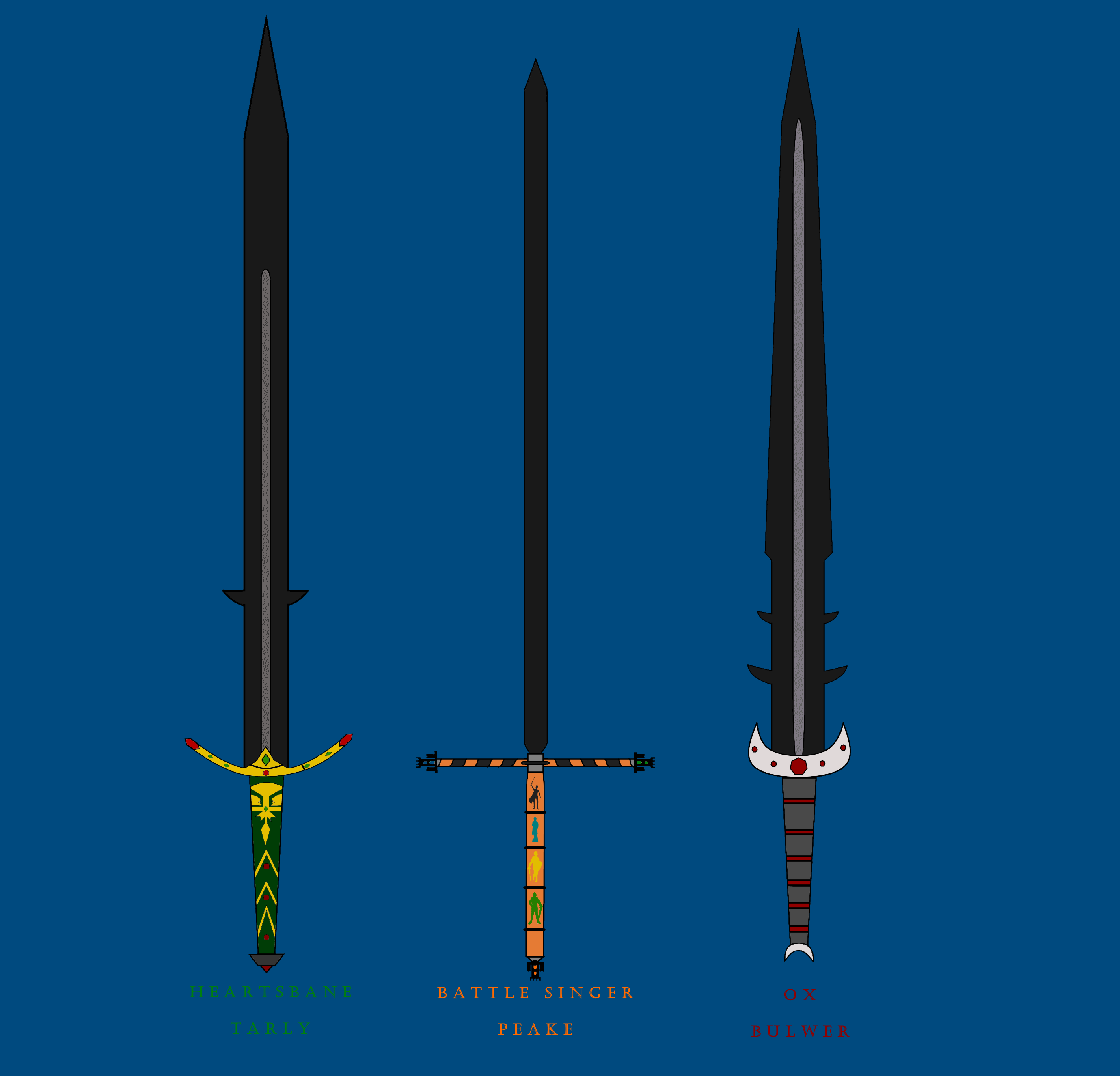 Valyrian Steel Weapons