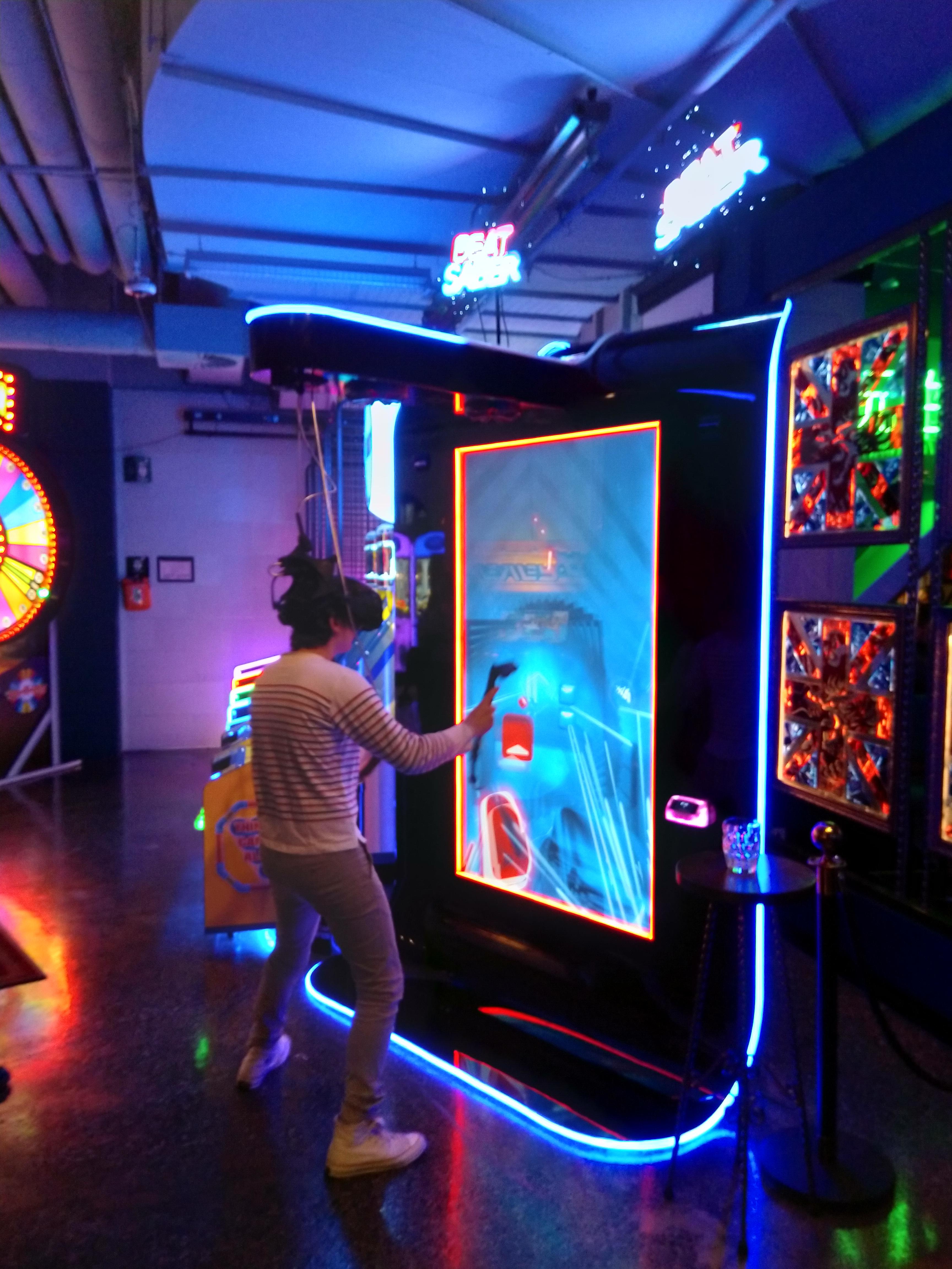 Only Beat Saber arcade machine now in Melbourne Central! r/melbourne