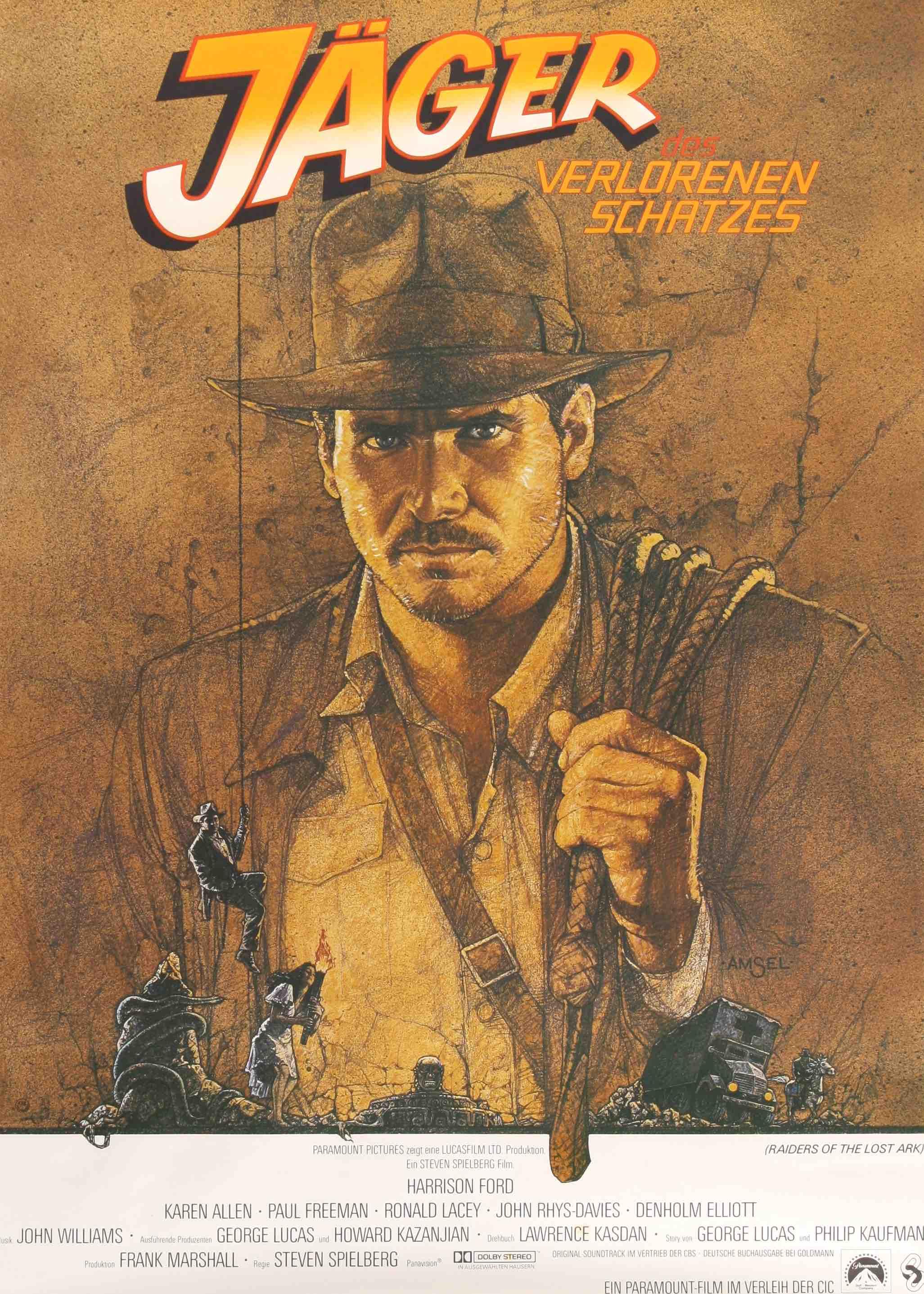 Raiders of the Lost Ark (1981) [2053 × 2874] MoviePosterPorn
