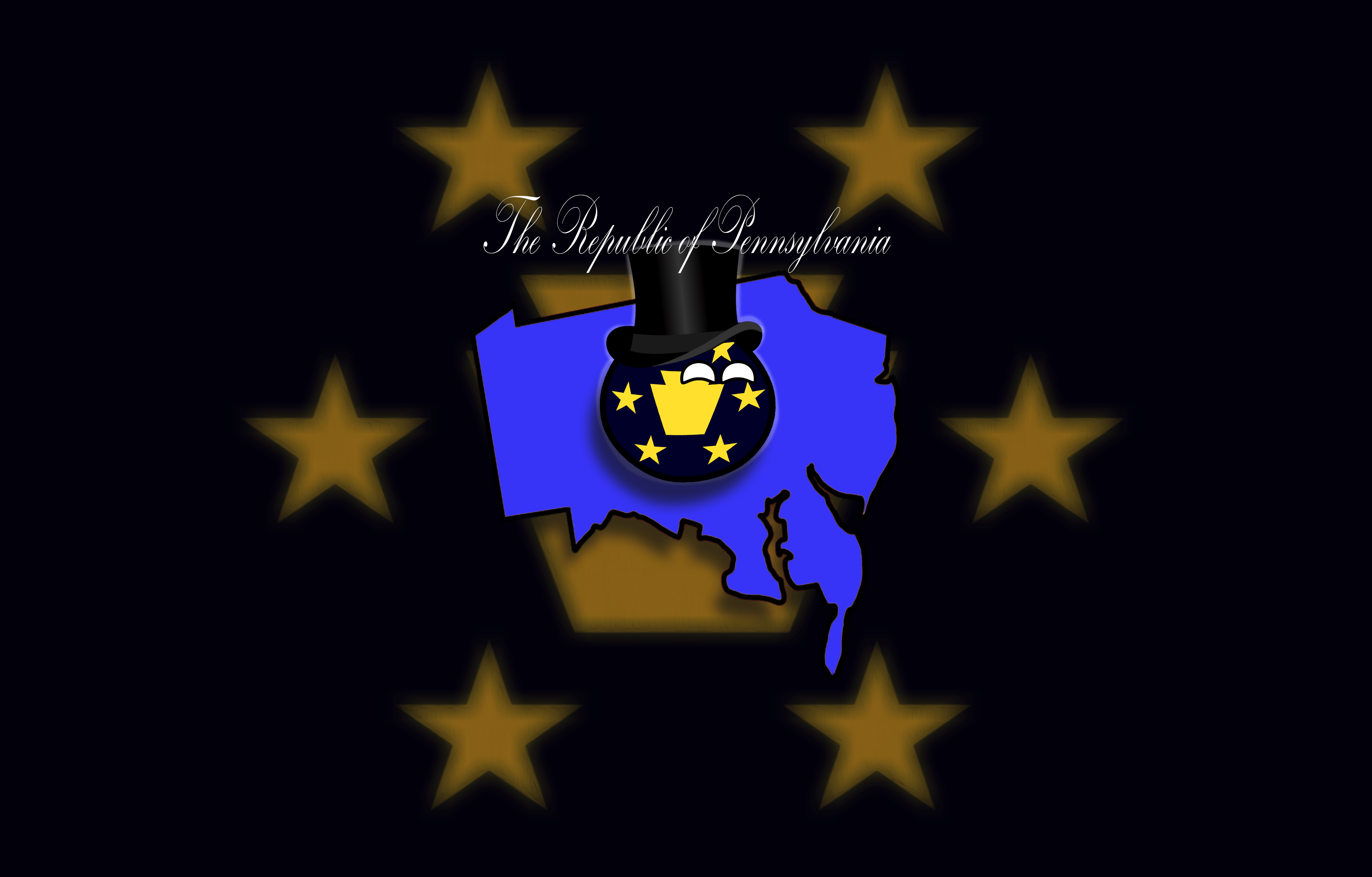 The Republic of Pennsylvania w/ Countryball r/AlternateHistory