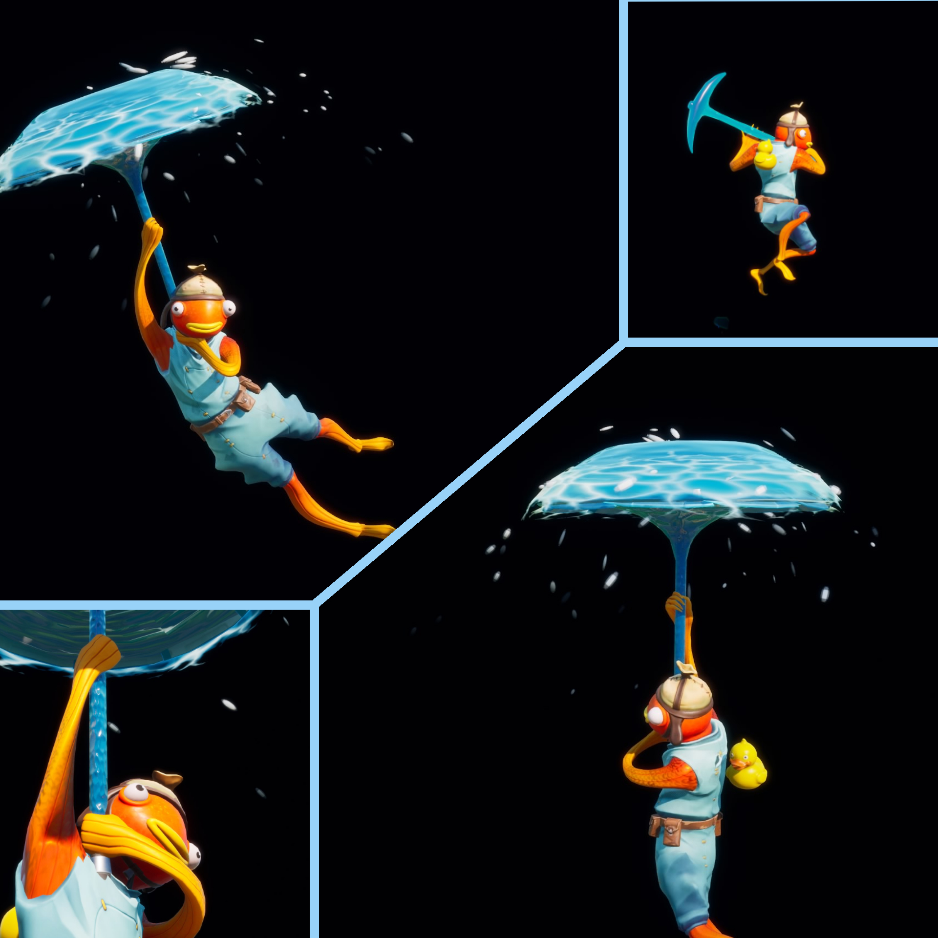 Request fill Fishstick *quack pack *sludgehammer downpour r