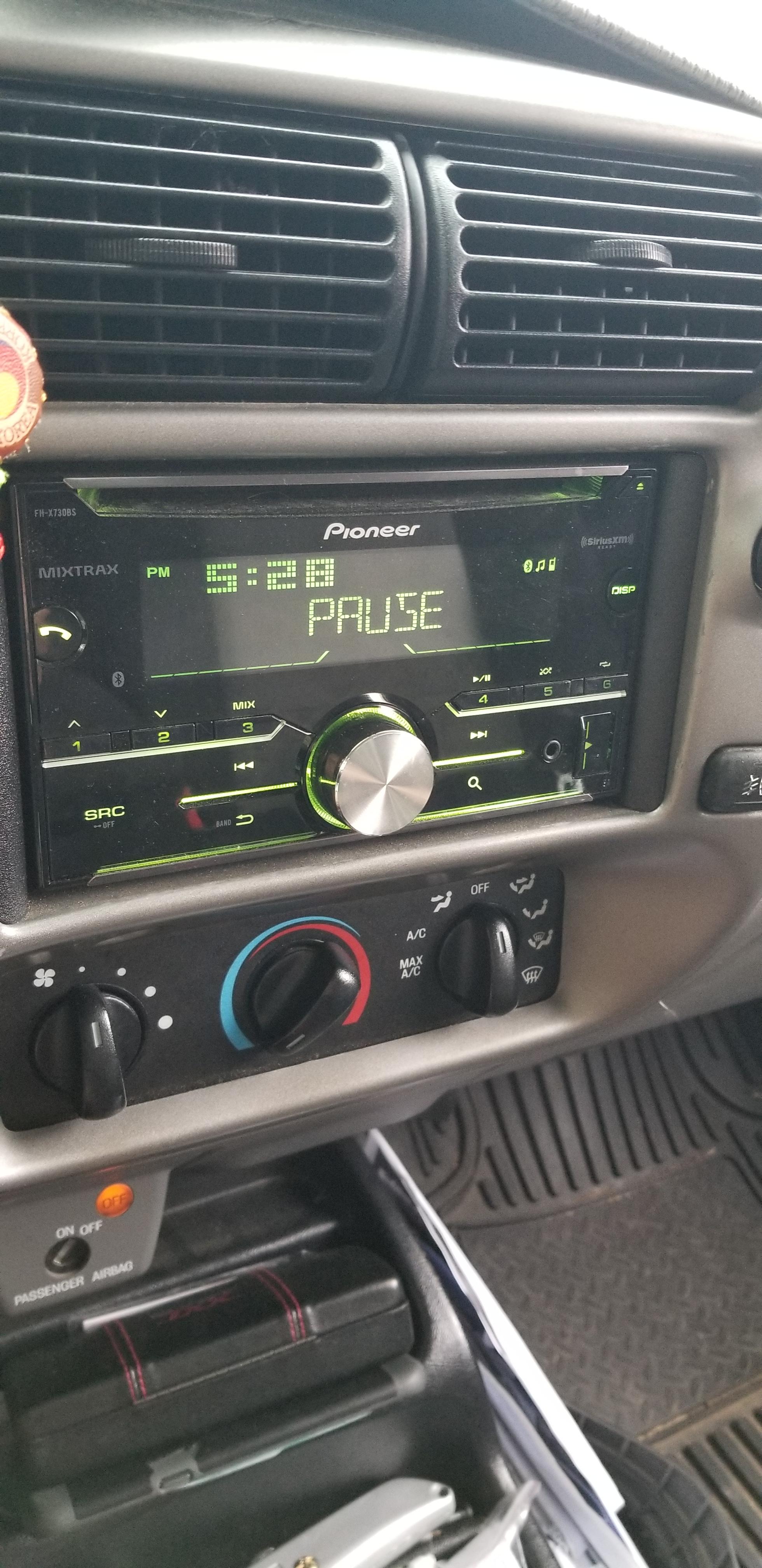 A upgrade definitely worth making! (Pioneer FH-X730BS) : r/fordranger