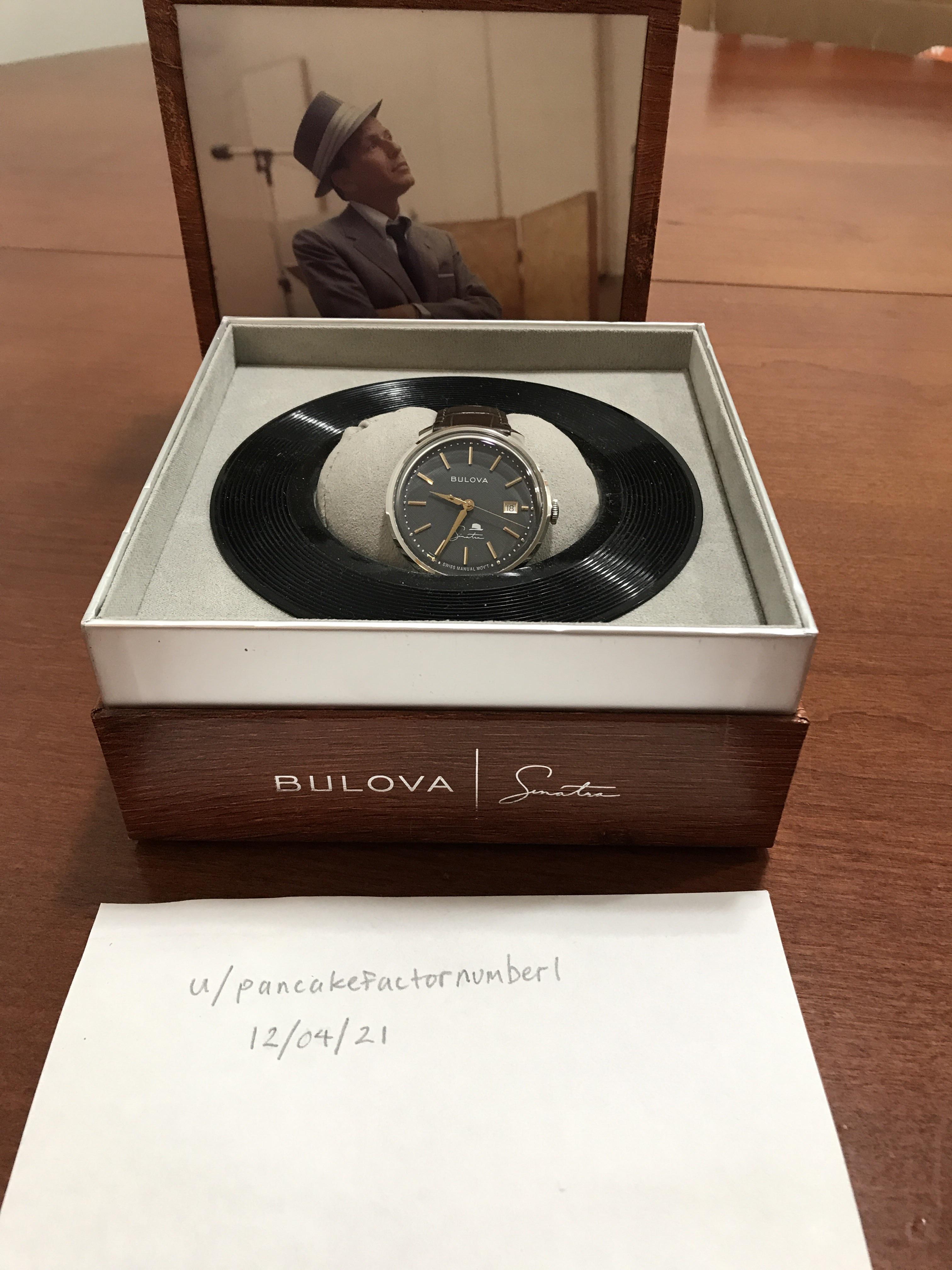 [WTS] Bulova “The Best is Yet to Come” Frank Sinatra Watch r